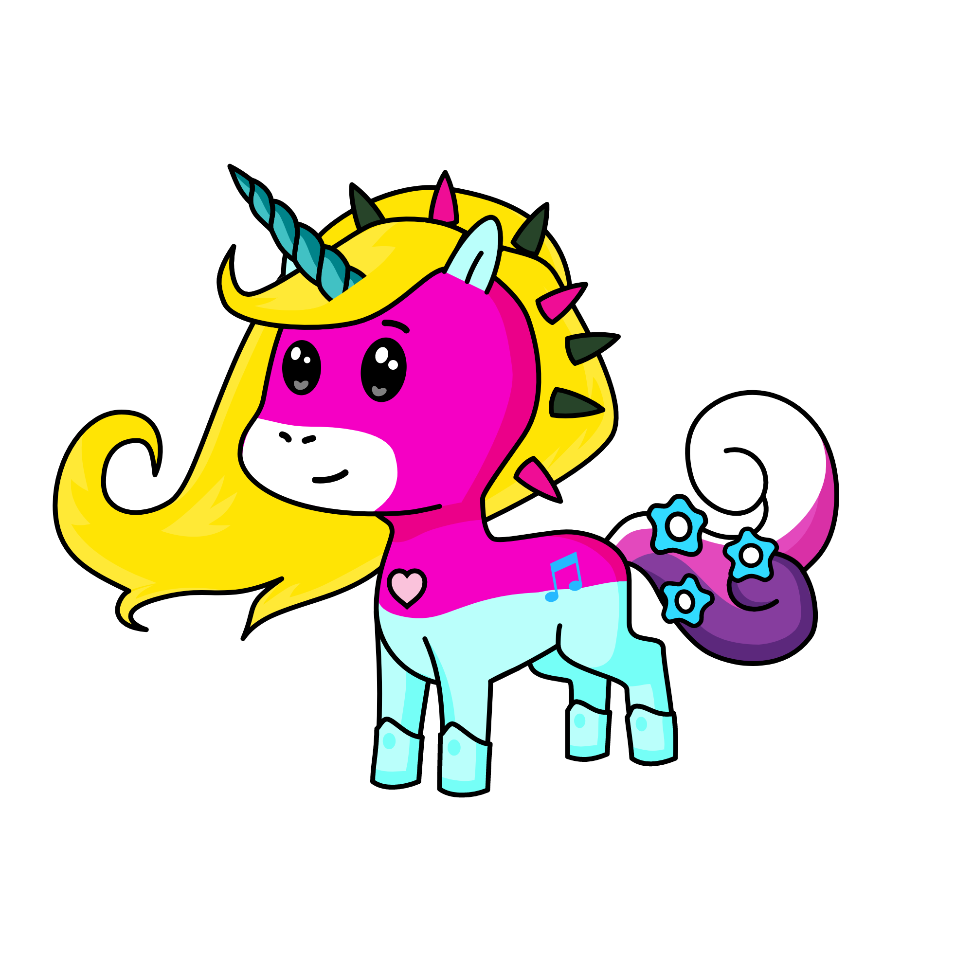 hal, the unicorn