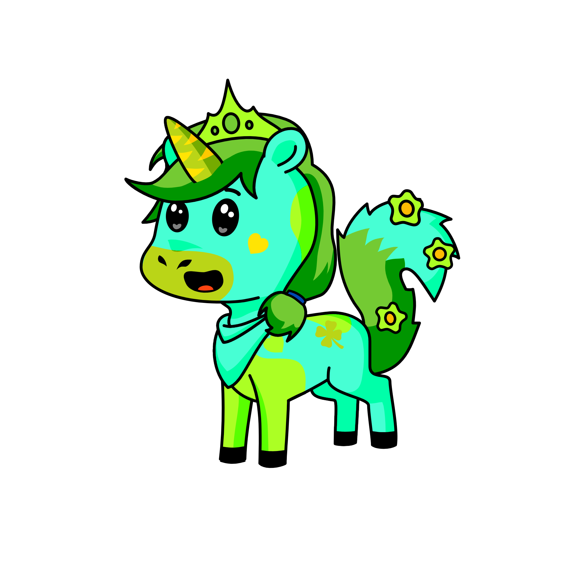 Forestbreeze, the unicorn