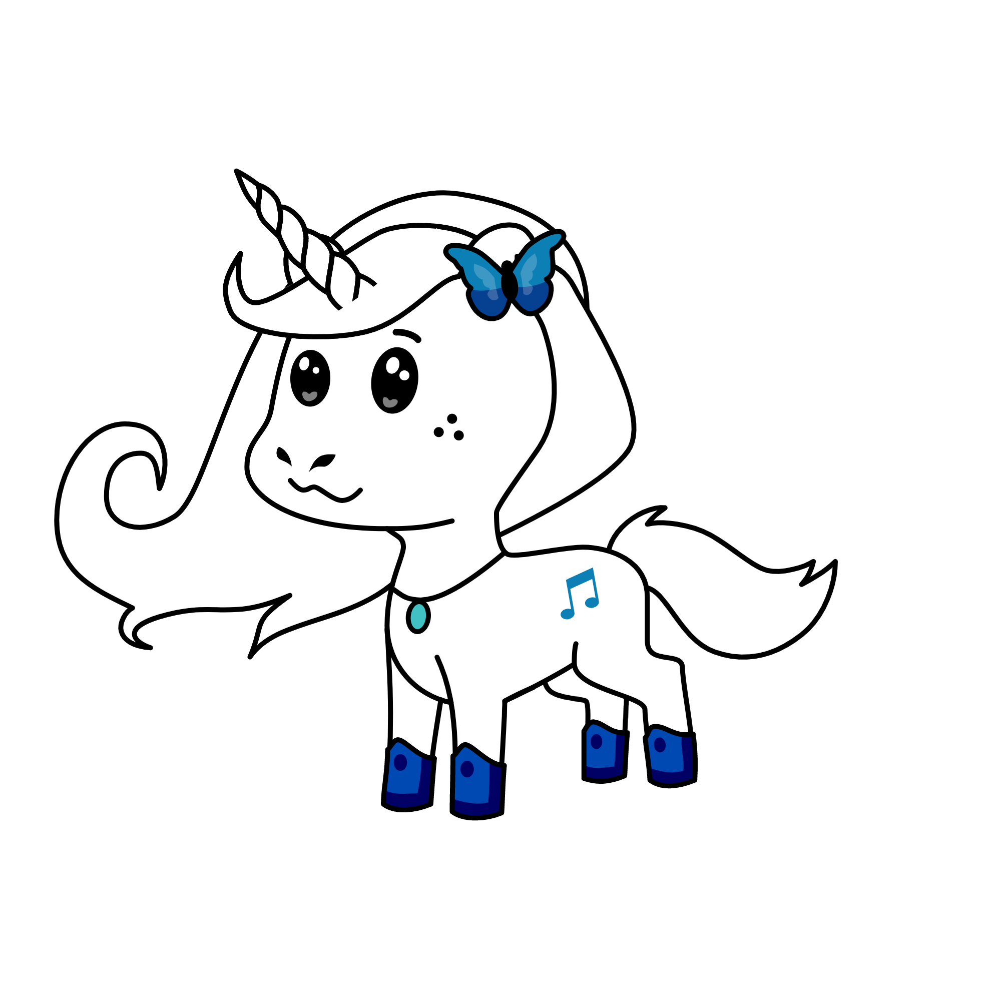 Frost, the unicorn