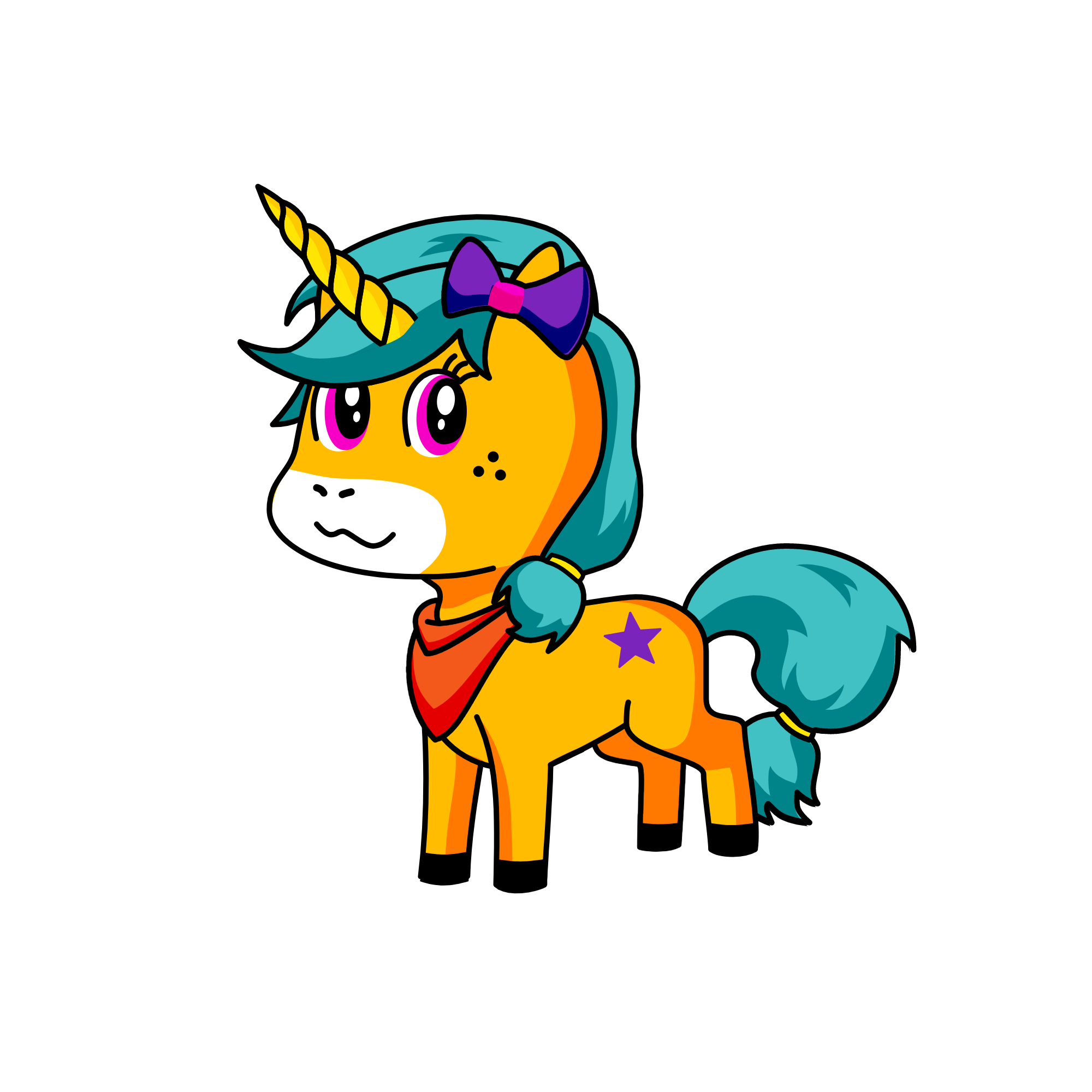 Lila, the unicorn