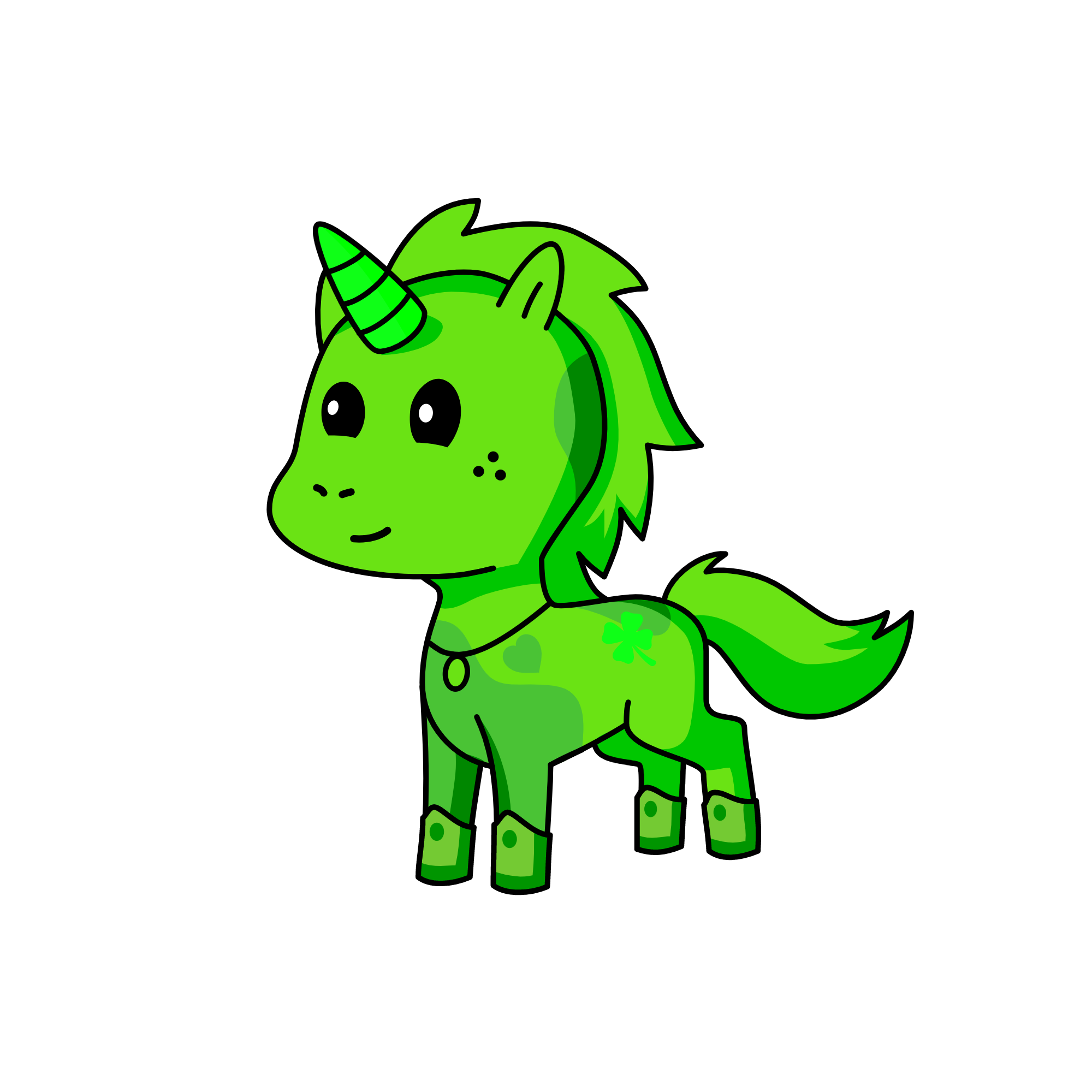 lucky, the unicorn
