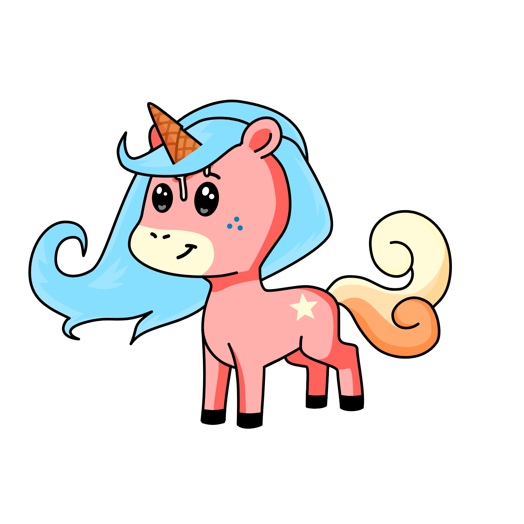 Summer, the unicorn