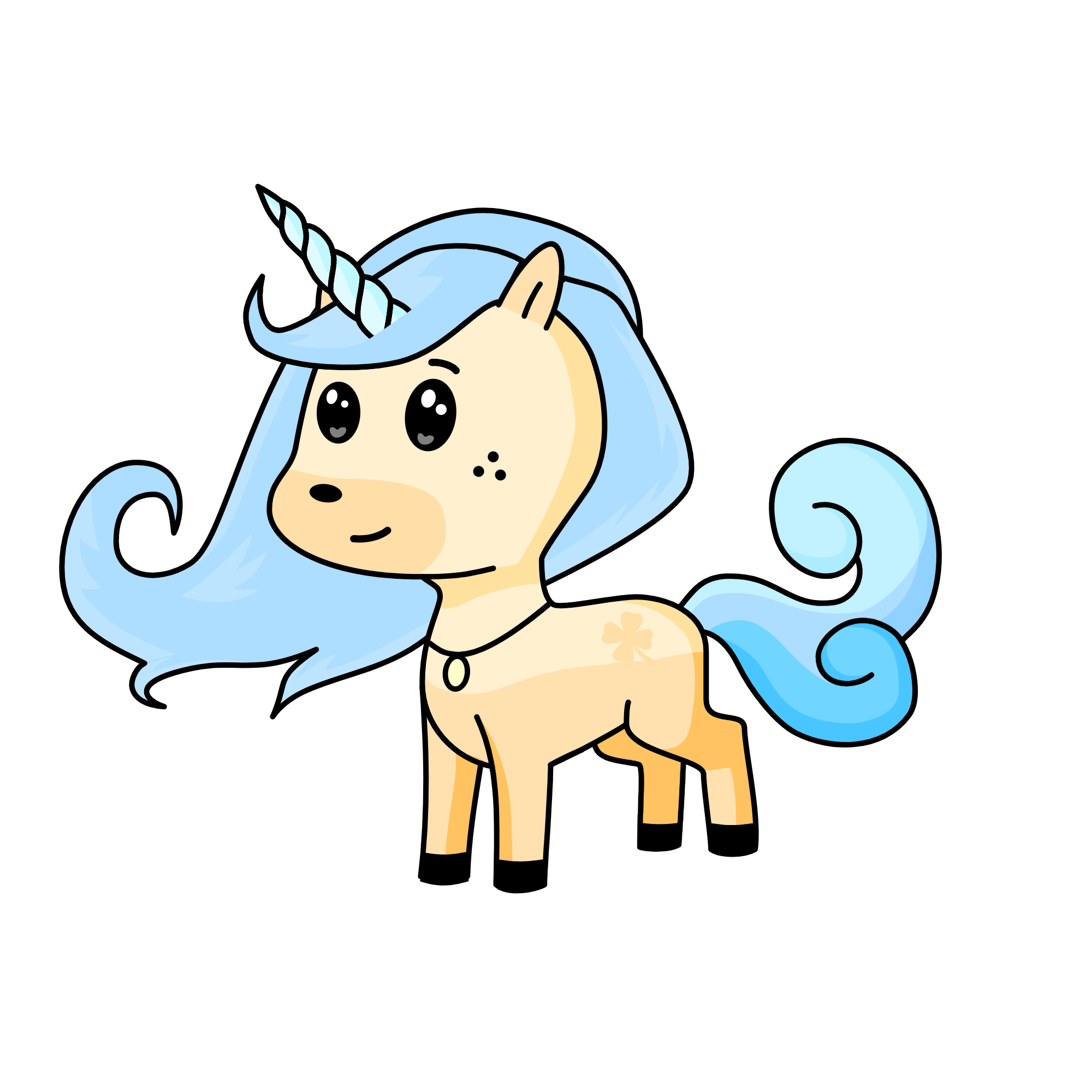 Angel, the unicorn