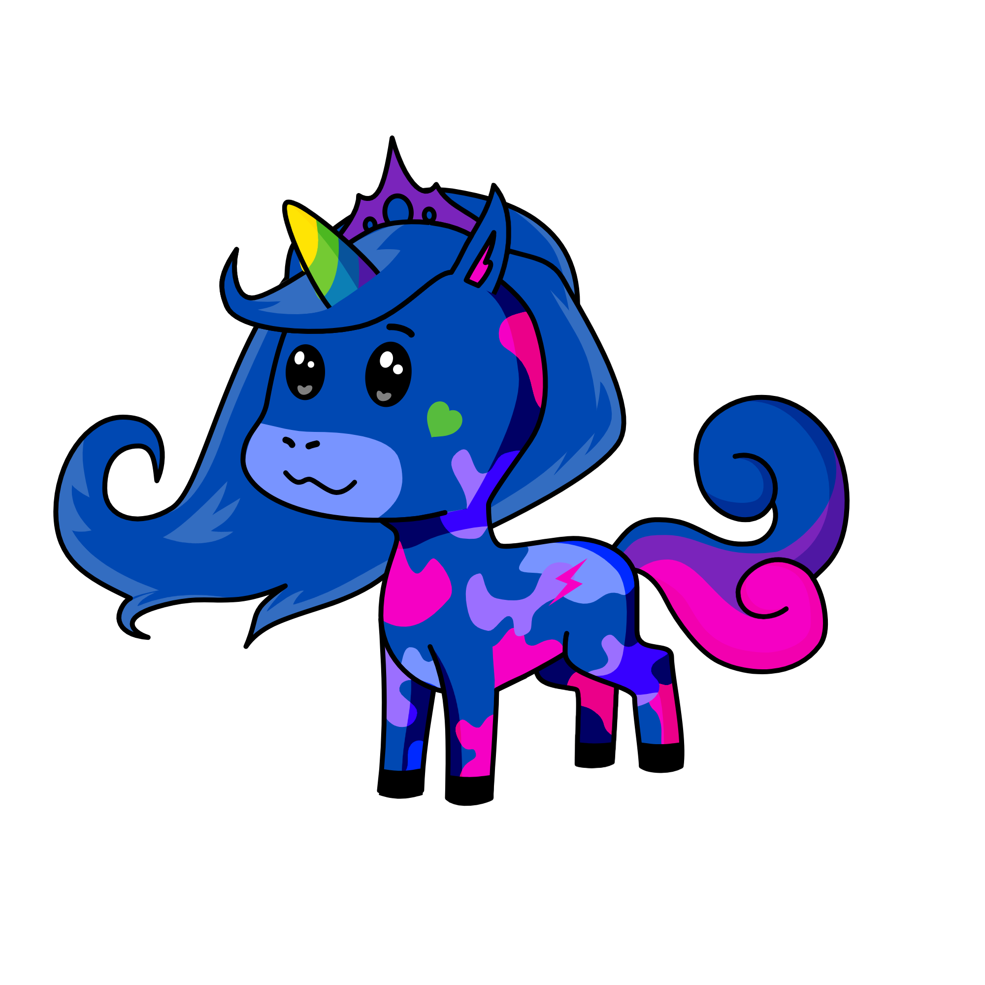 moon mare, the unicorn
