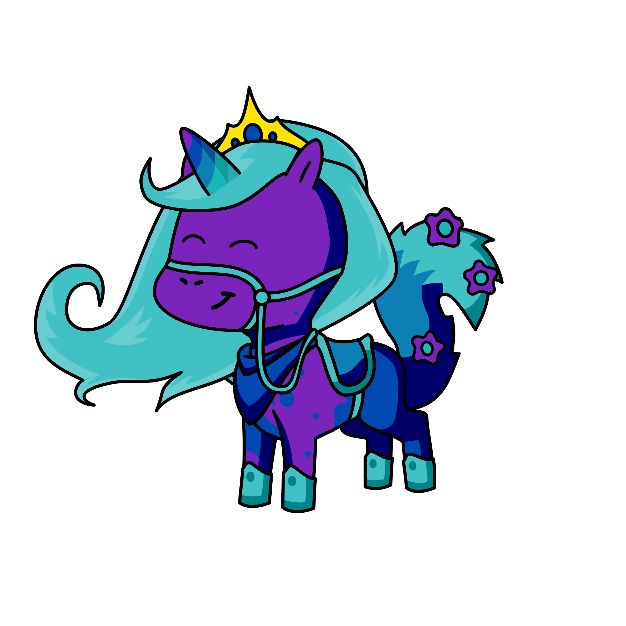 moon, the unicorn