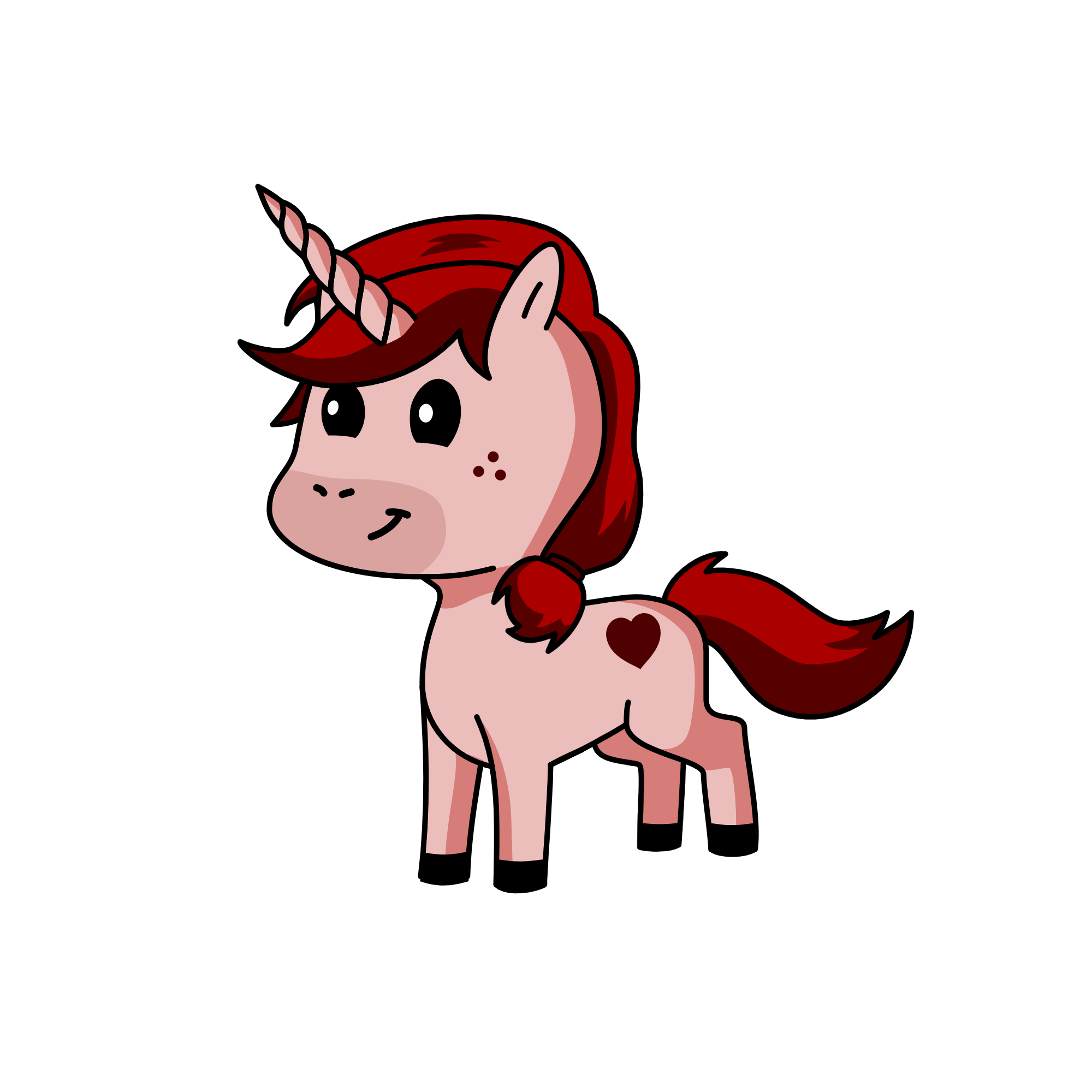 Fruity, the unicorn