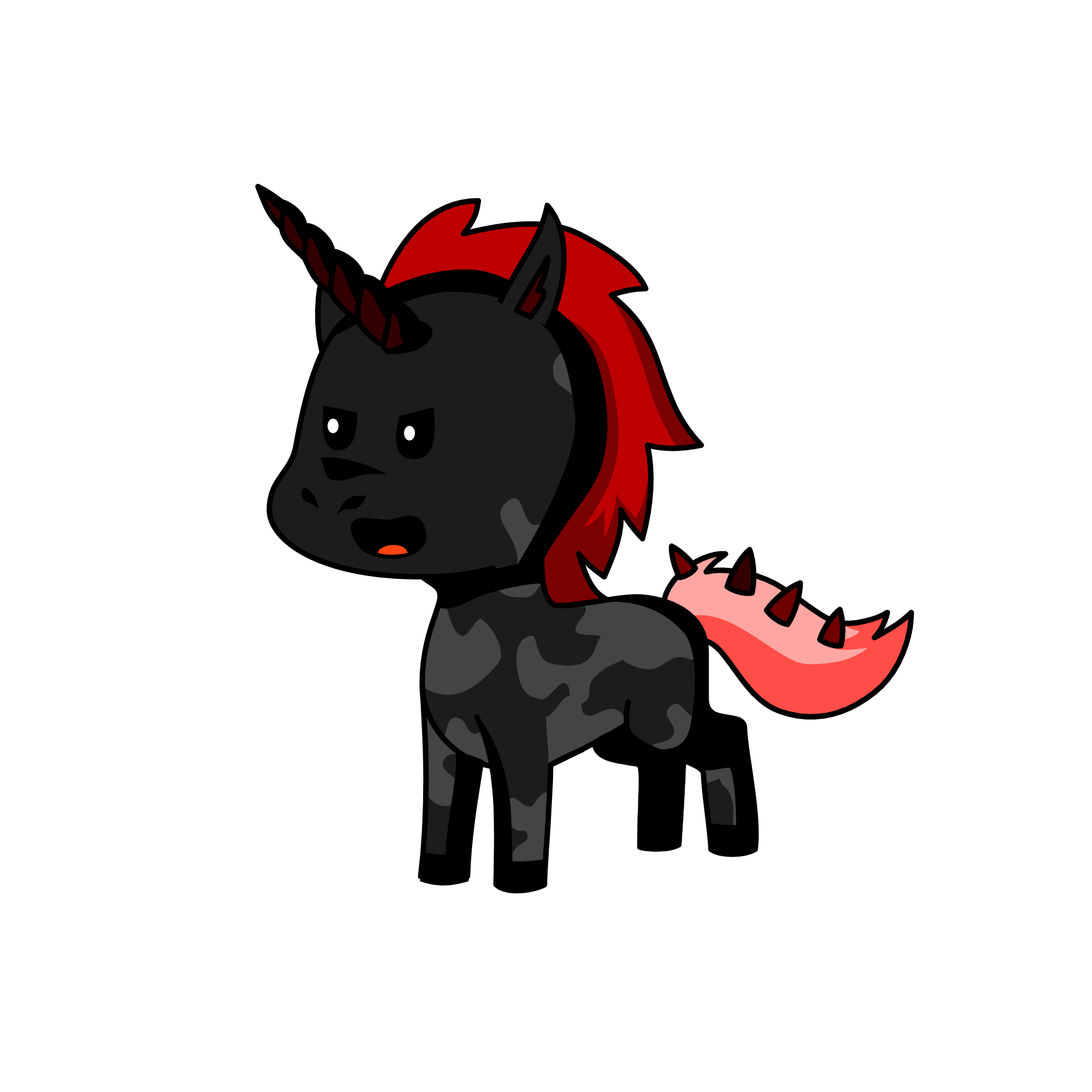Demon, the unicorn