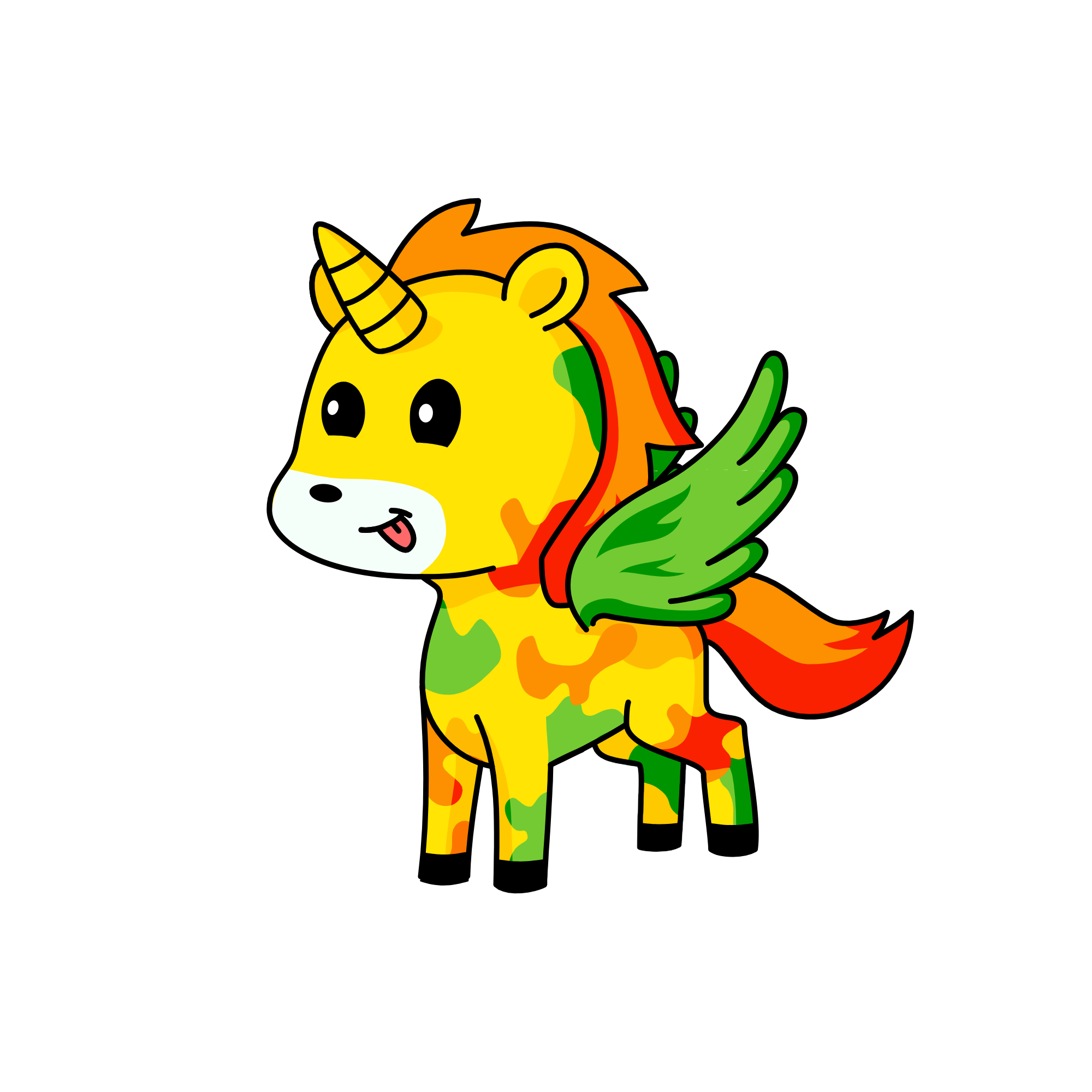 Pipi, the unicorn