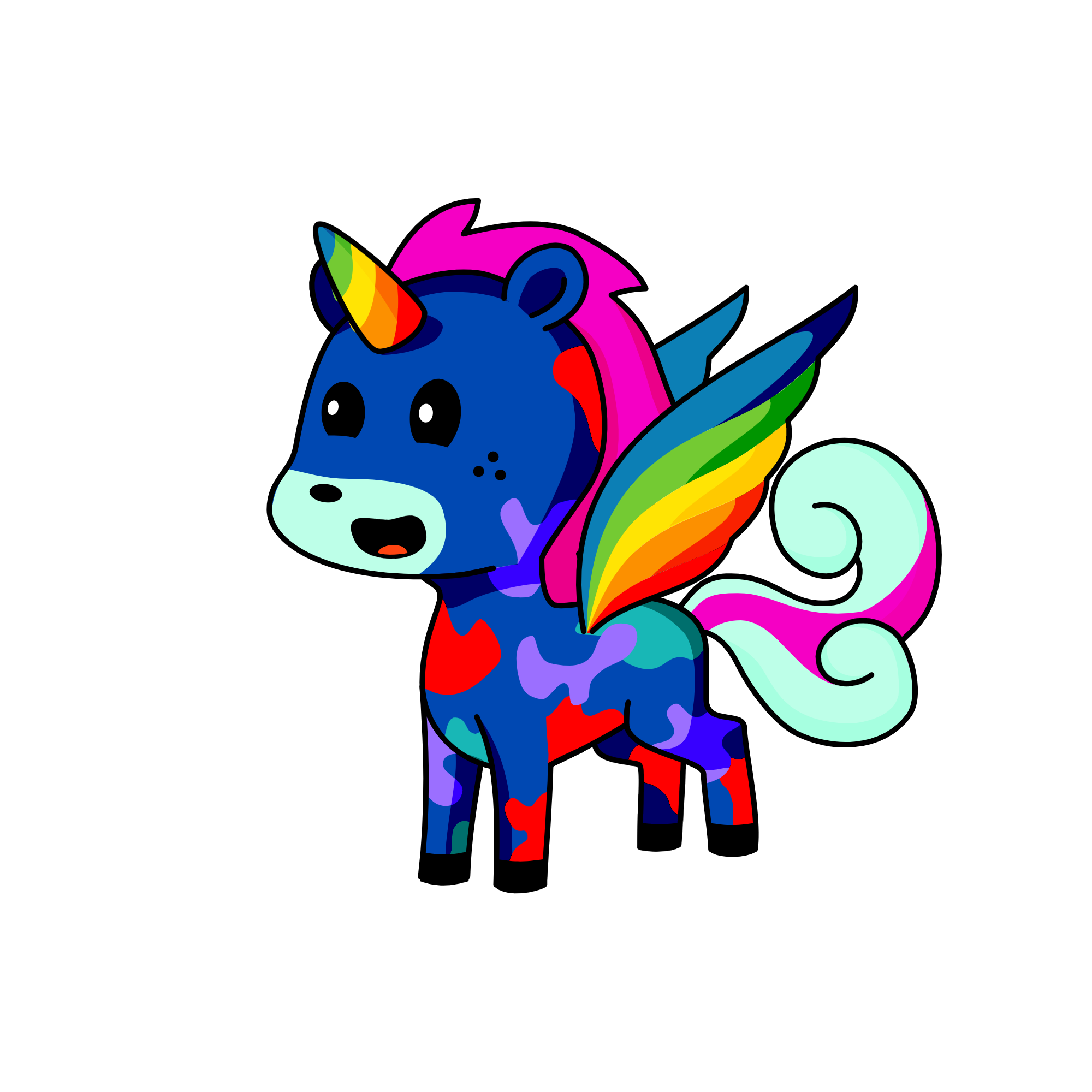 Mickey, the unicorn