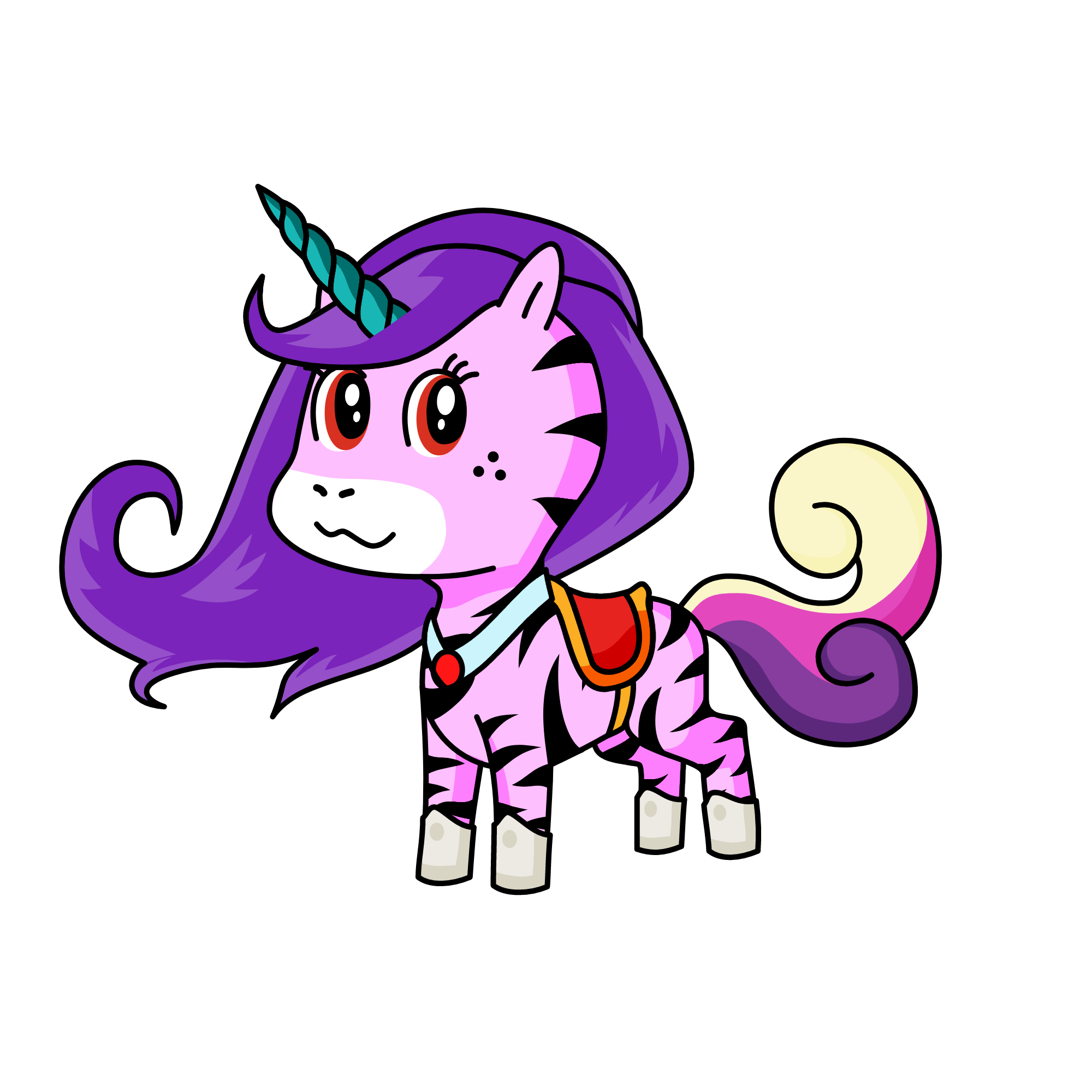 Snowy, the unicorn