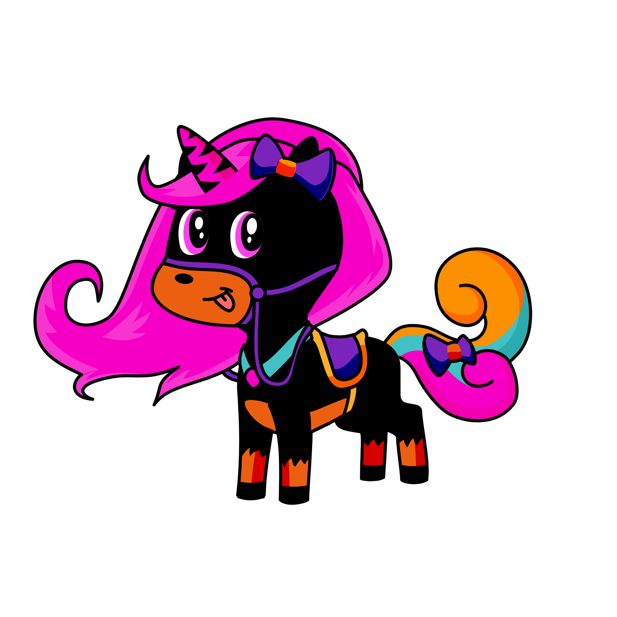 Shadow, the unicorn