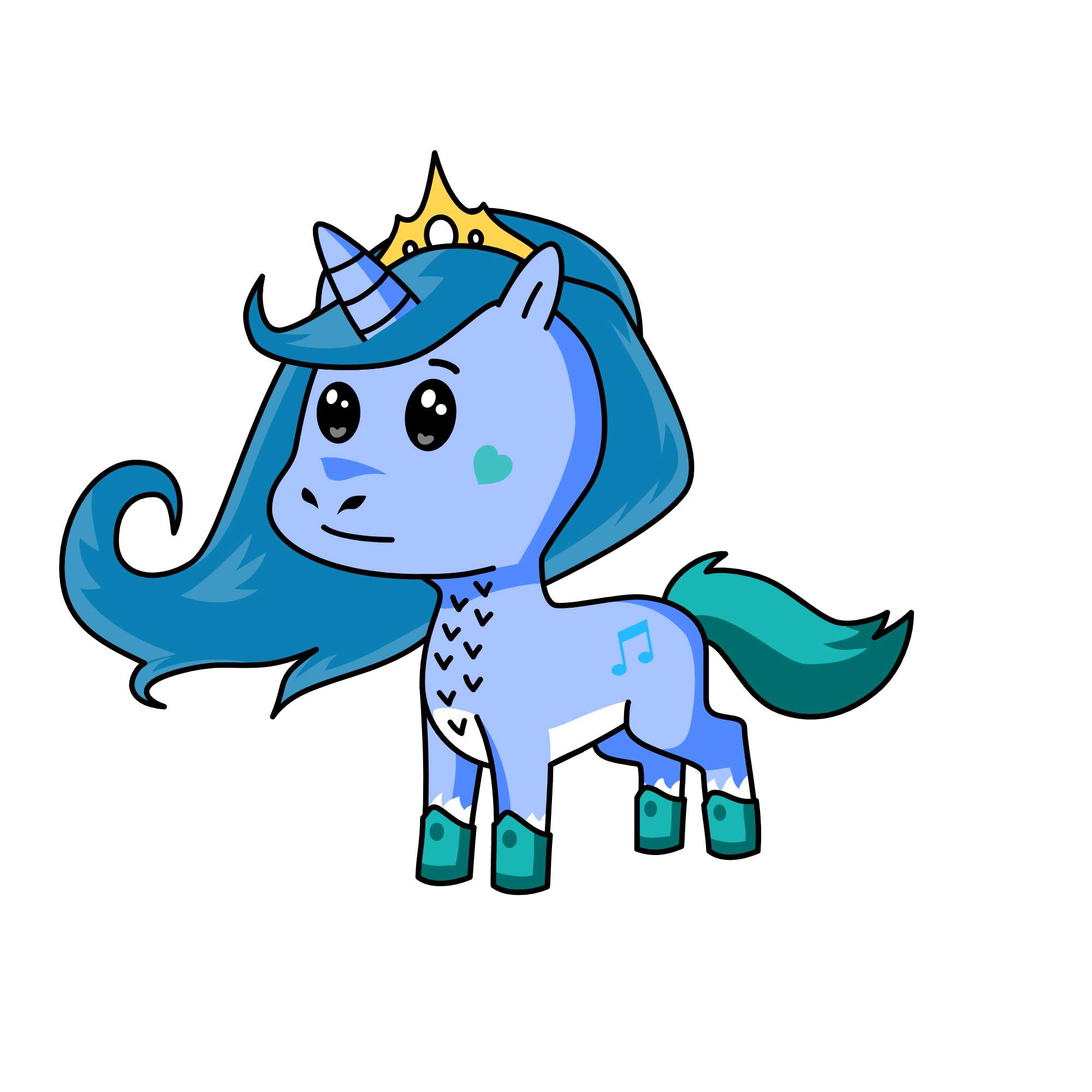 PRINCES SNOWW, the unicorn