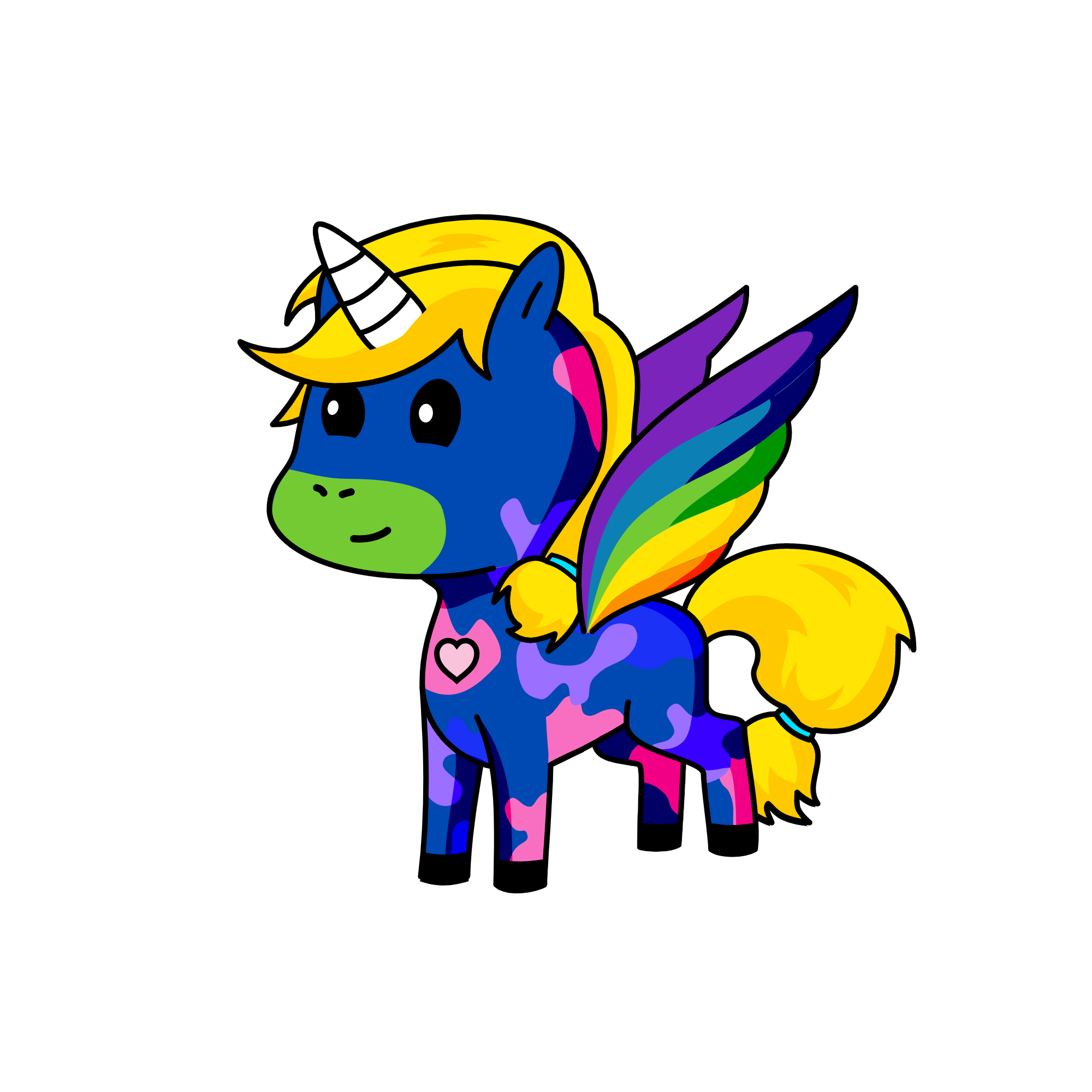 geecee, the unicorn