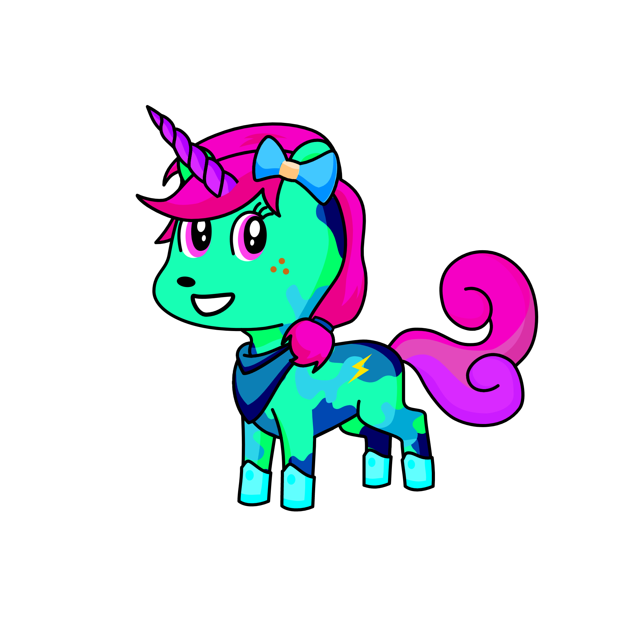 Rebecca, the unicorn