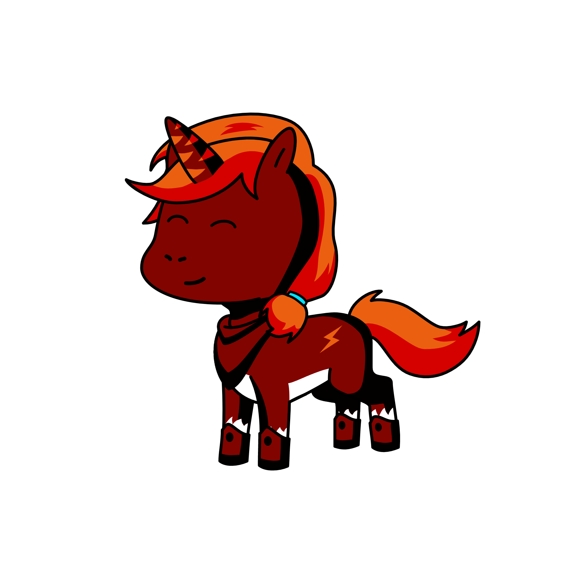 fire, the unicorn