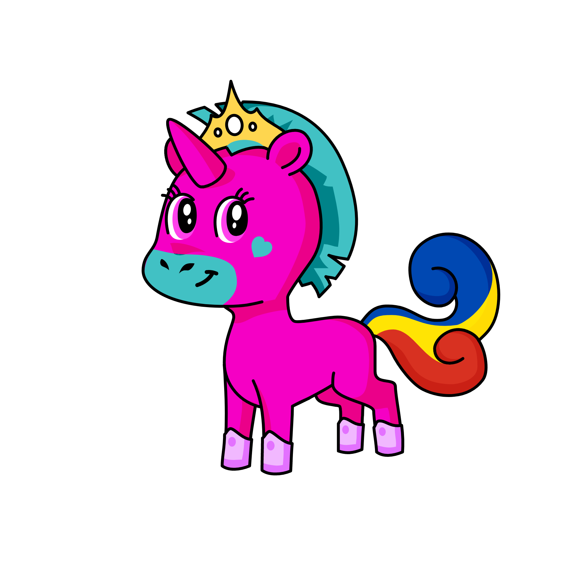 Mommy, the unicorn