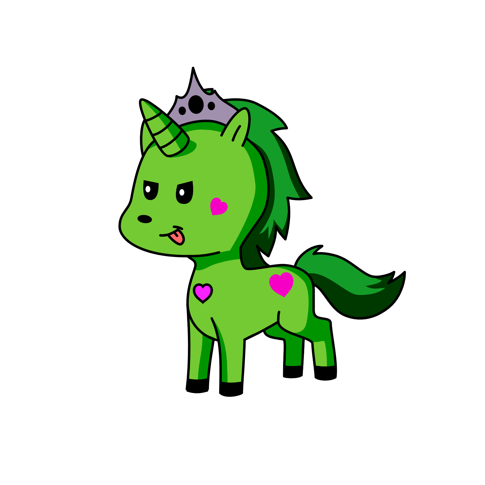 scrouge the unicorn, the unicorn