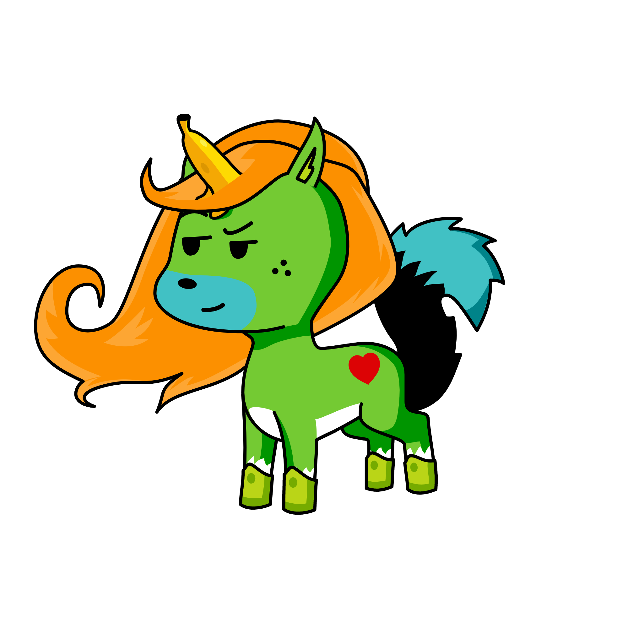 bowna, the unicorn