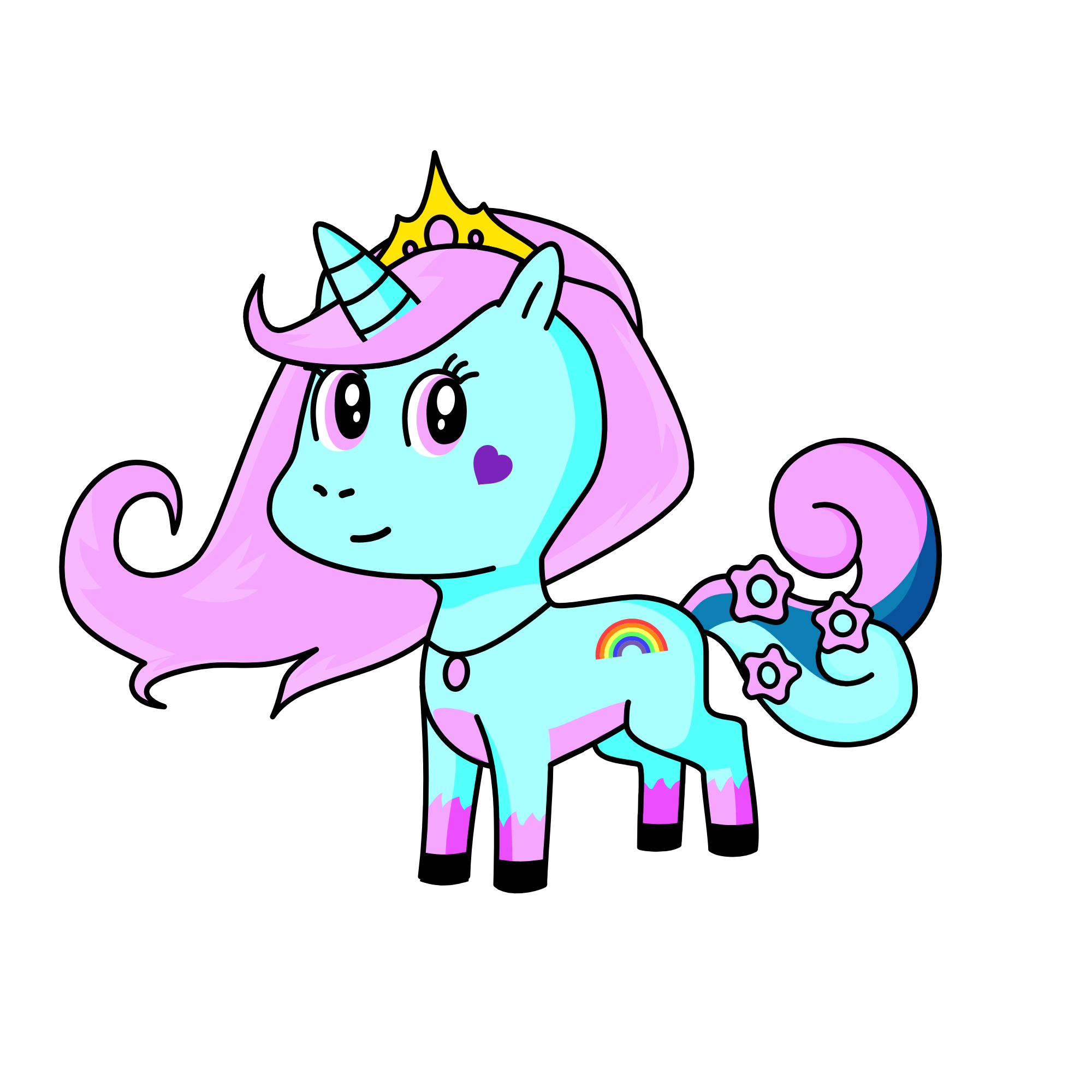 bella, the unicorn