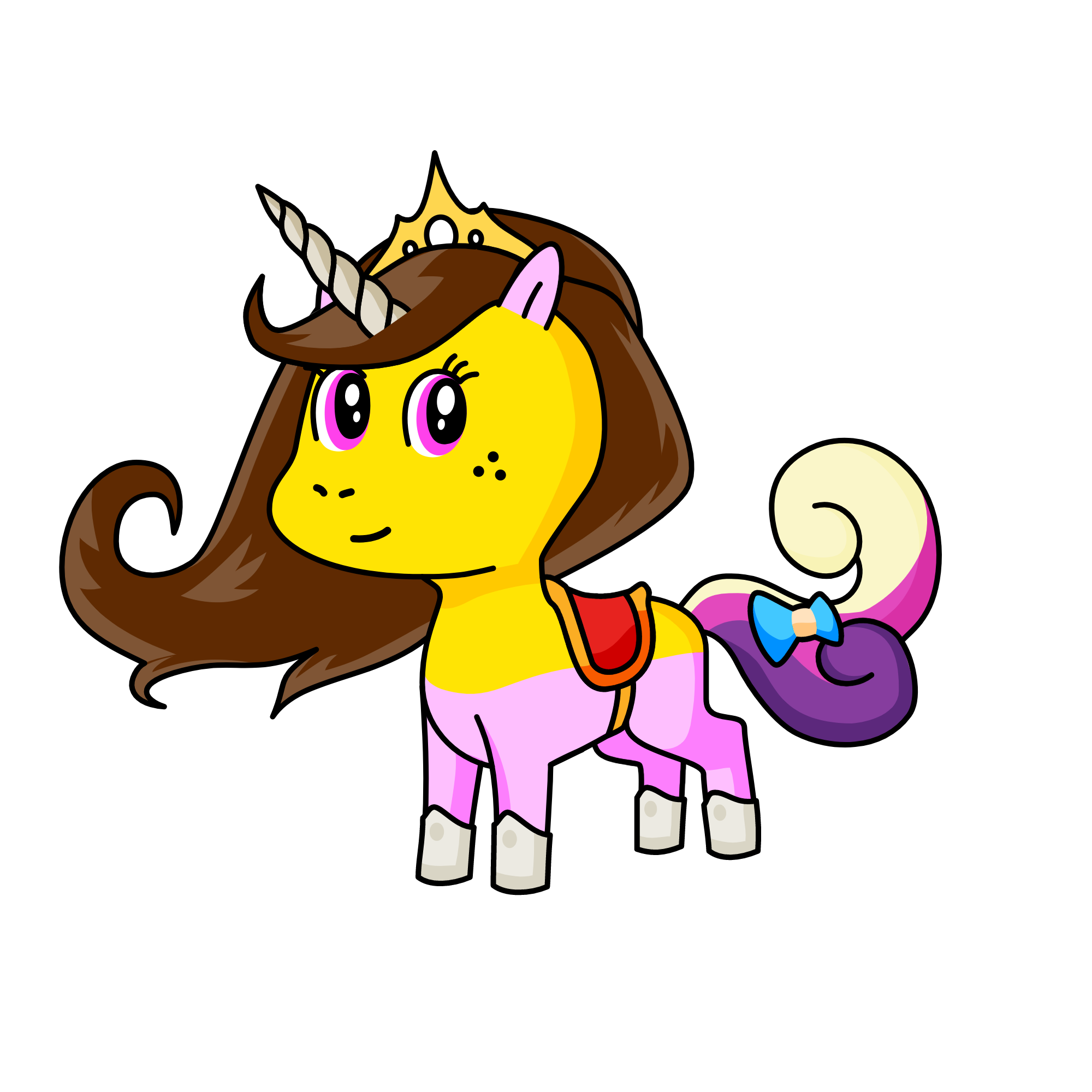 Yslinda, the unicorn
