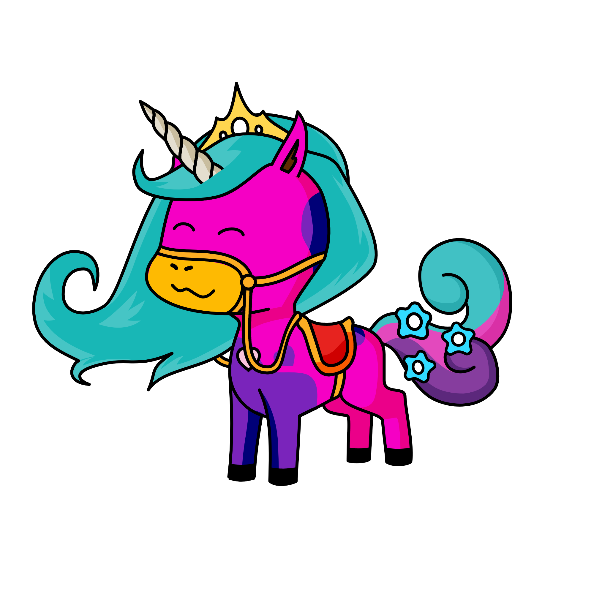 v, hk, the unicorn