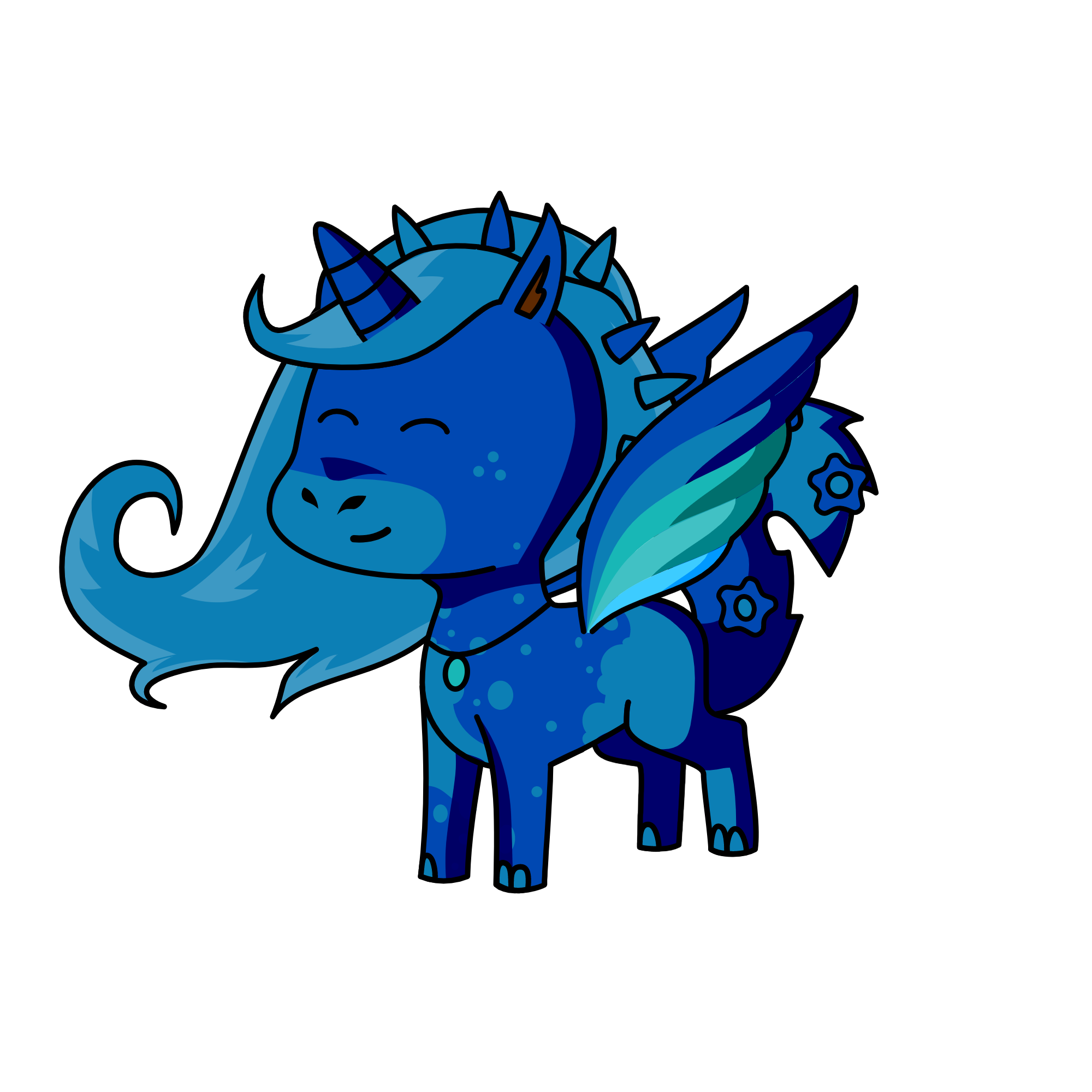Colia, the unicorn