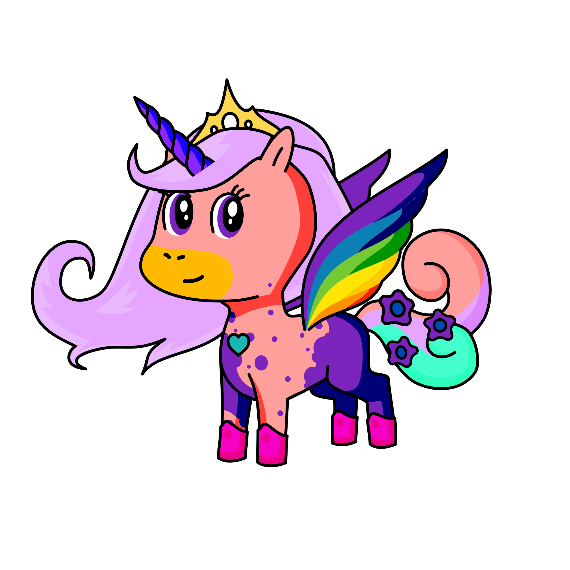 Heena, the unicorn