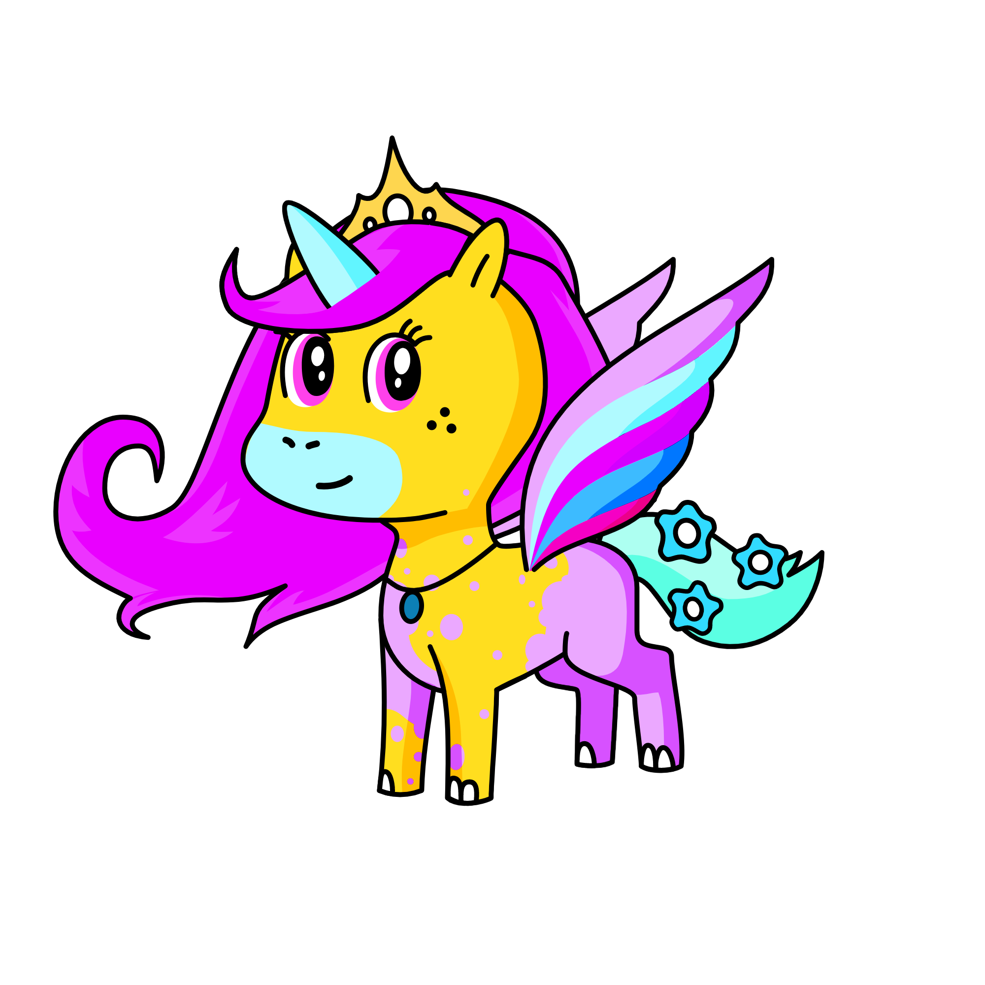 Breezey, the unicorn
