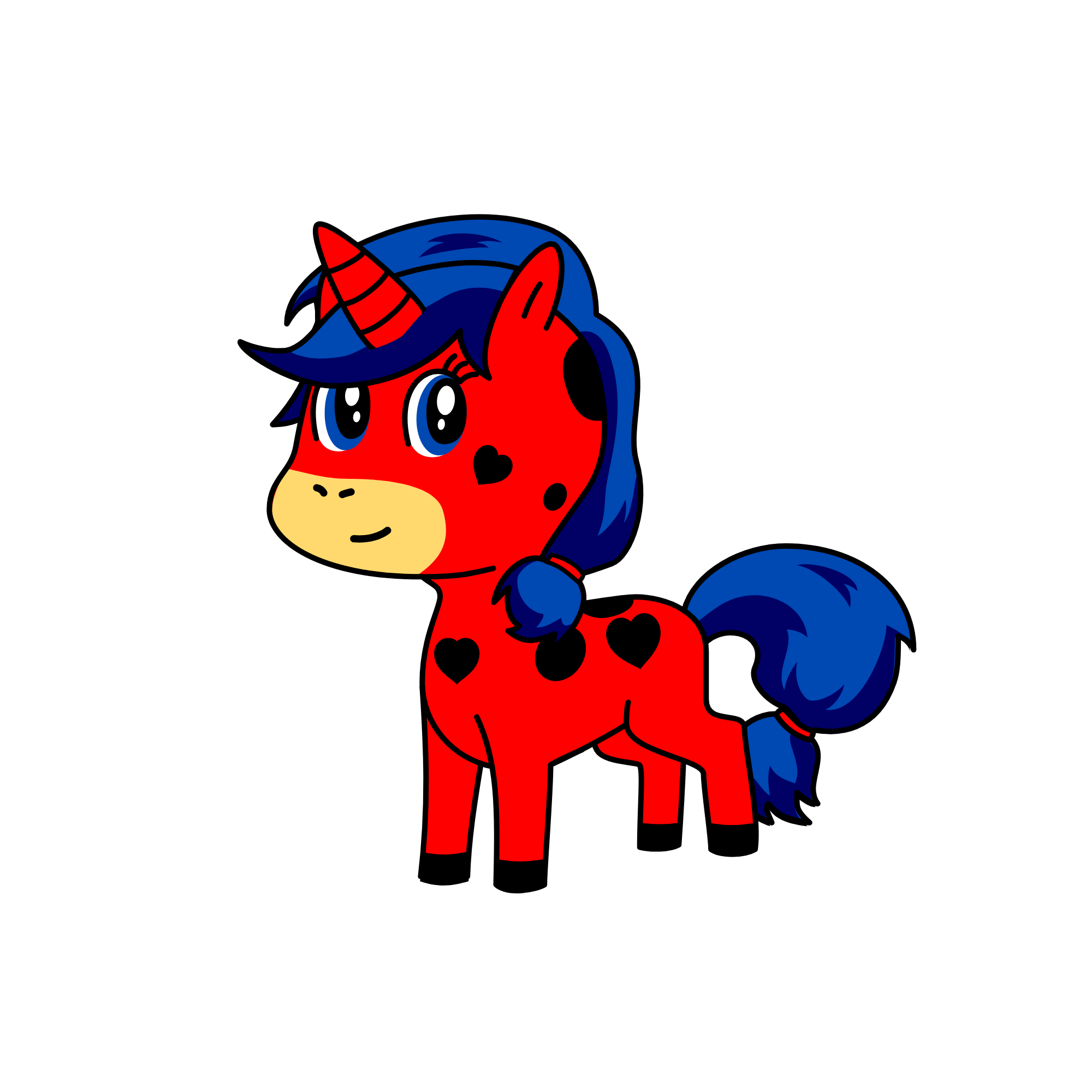 LADYBUG, the unicorn