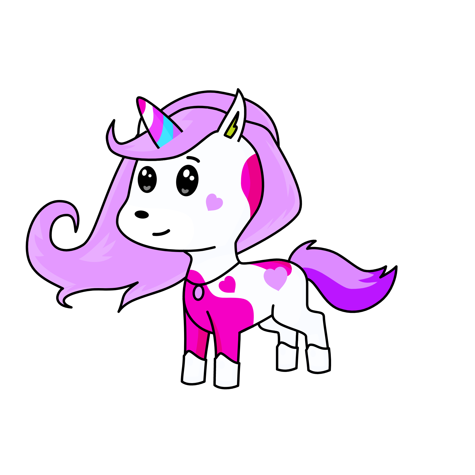 Angel, the unicorn