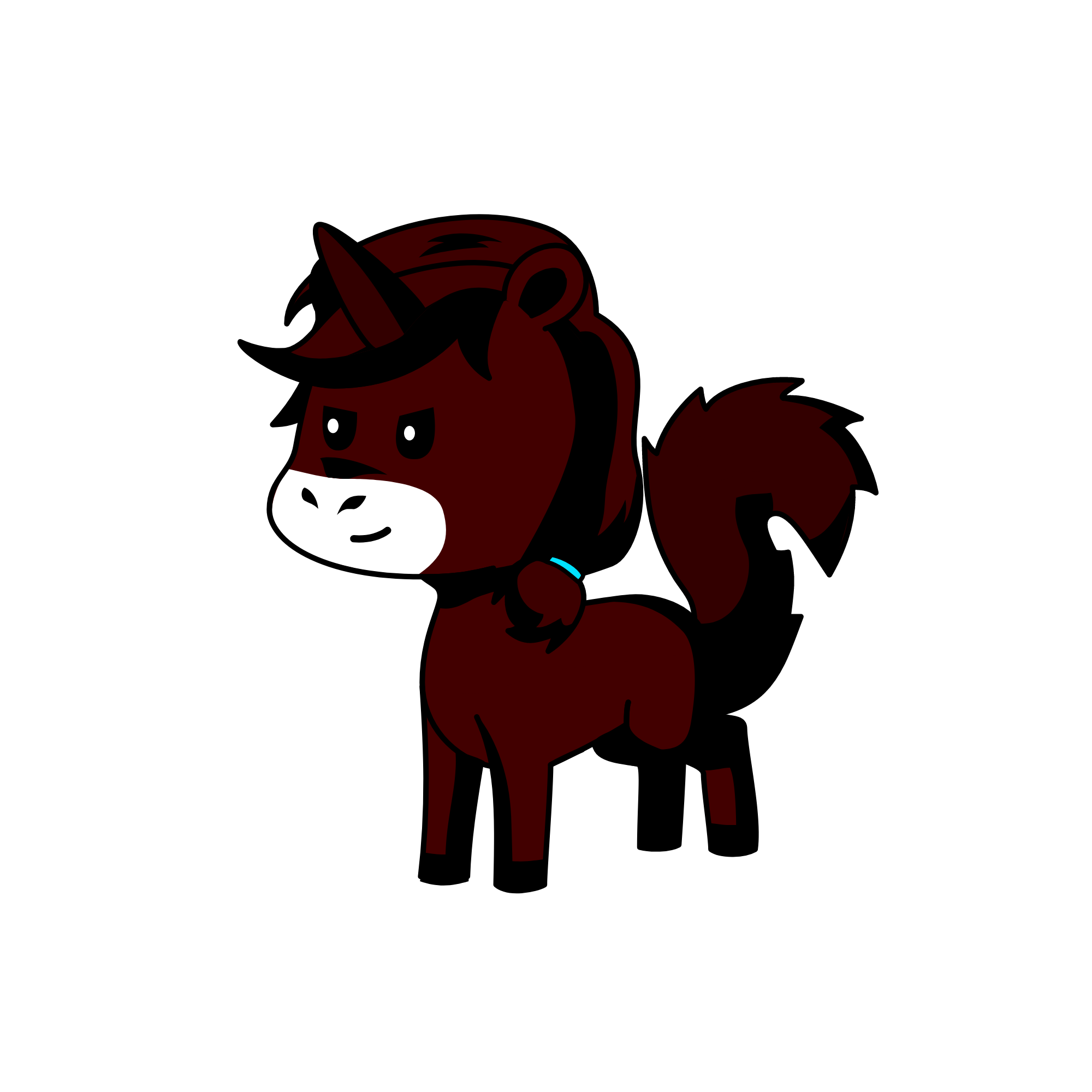 POOPBUTTY, the unicorn