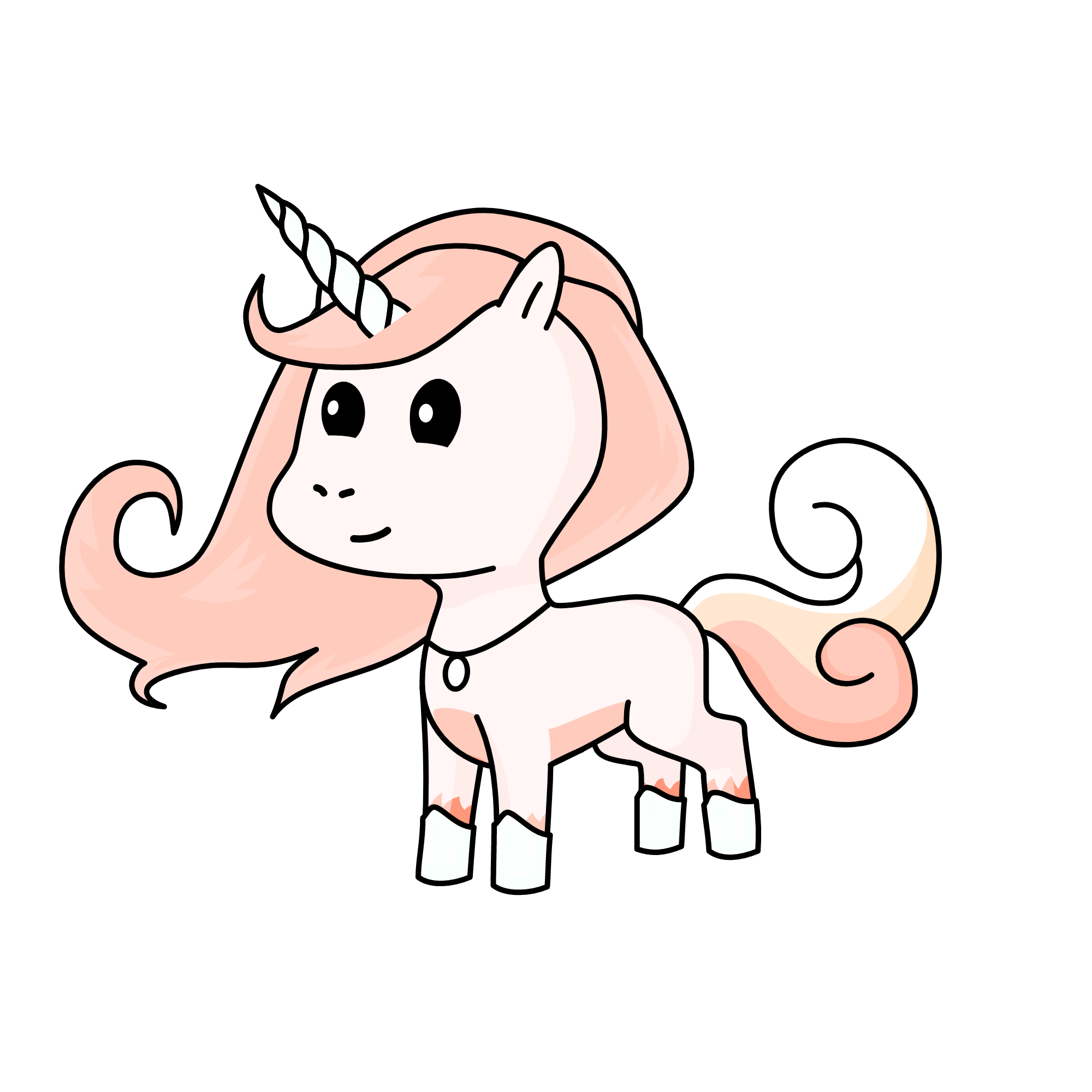 pinki, the unicorn