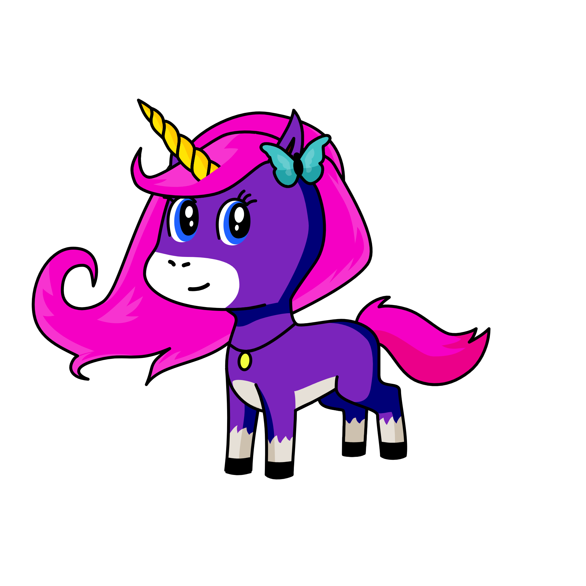 Rosa, the unicorn