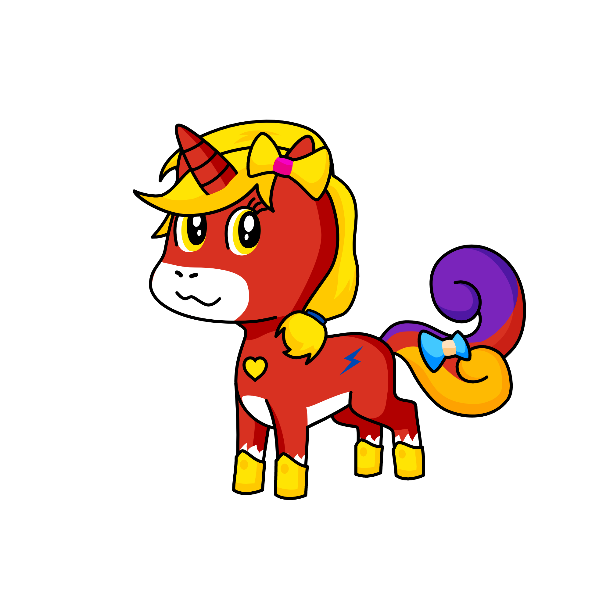 🌺🌺🌺🌺, the unicorn
