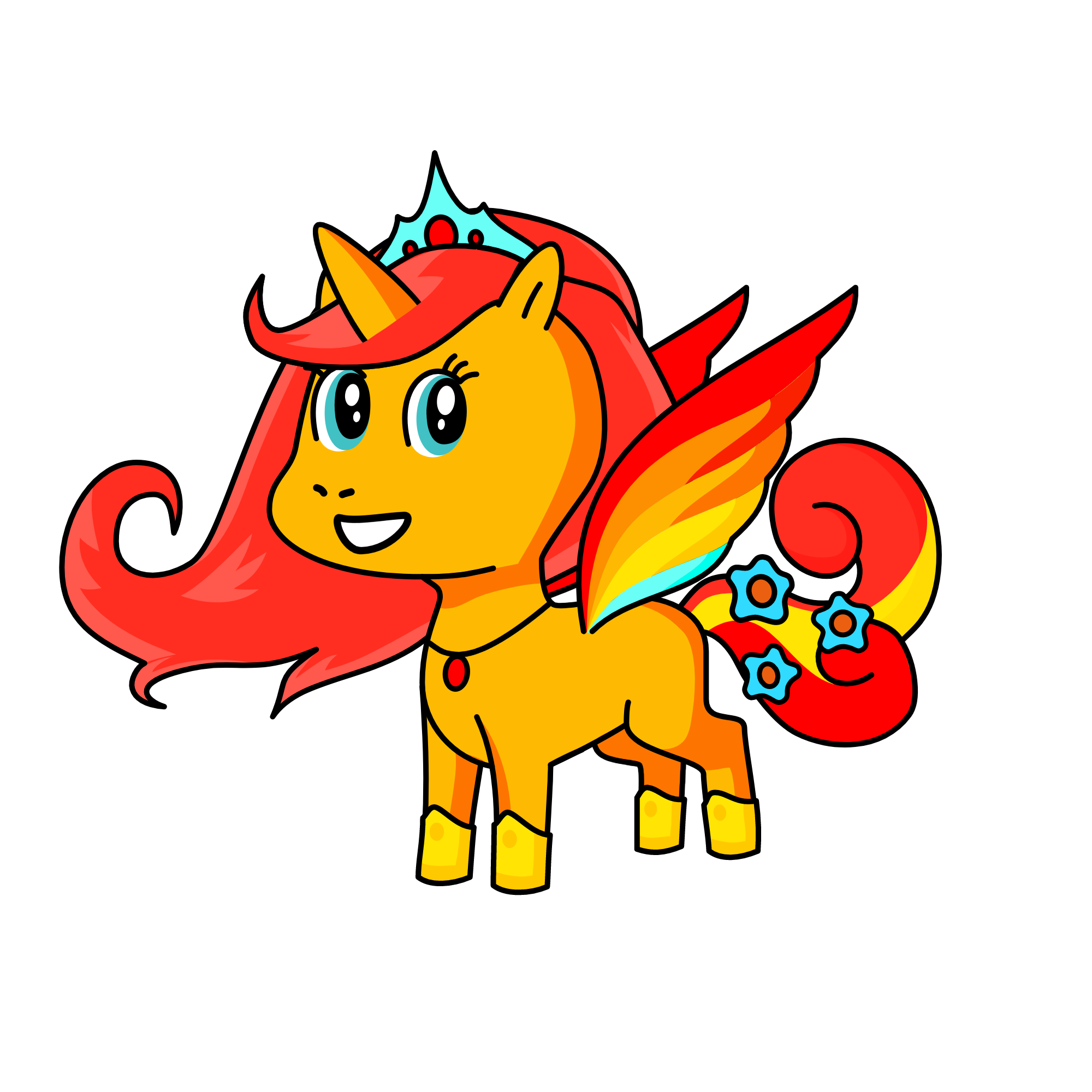 Sunset Glimmer, the unicorn