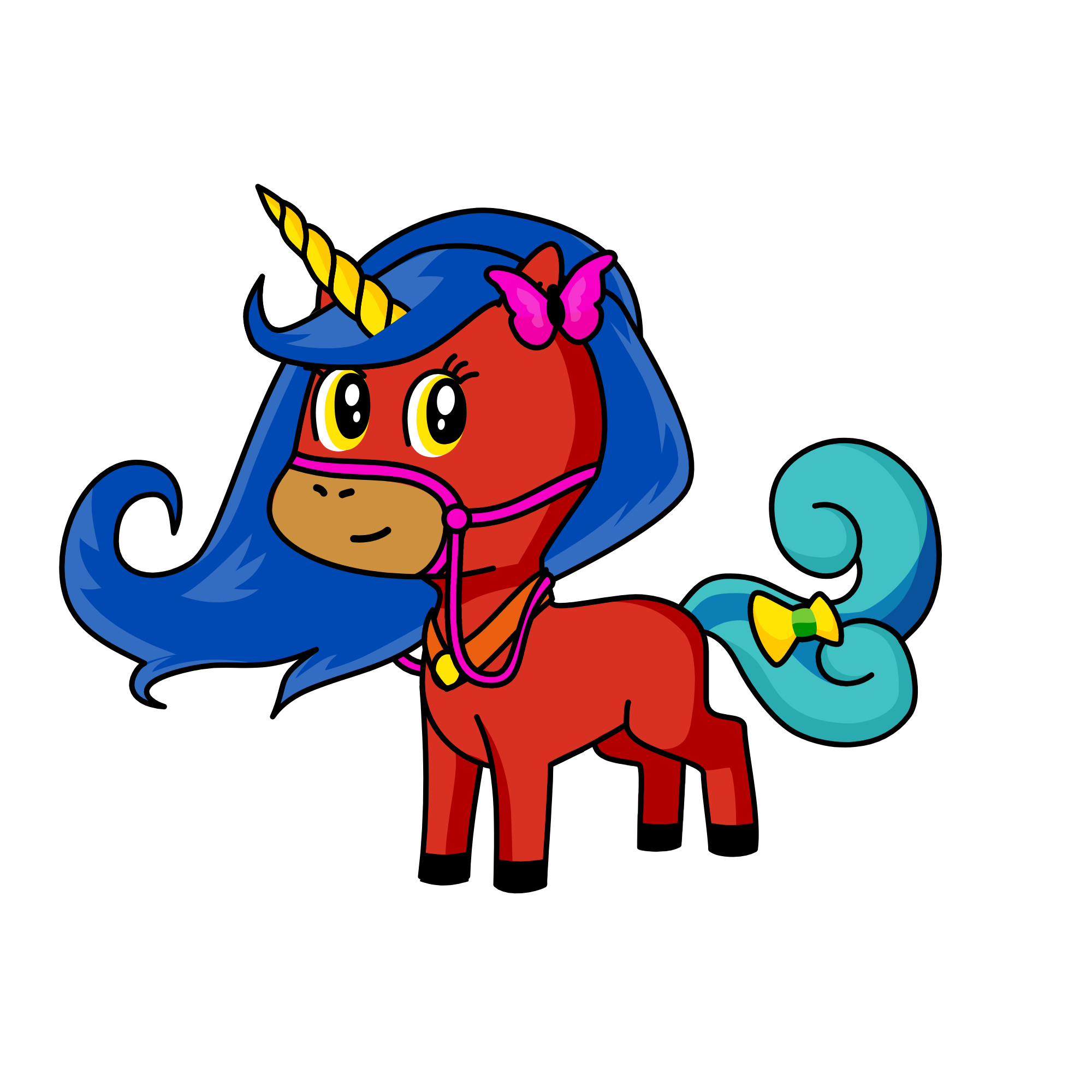 asdf, the unicorn