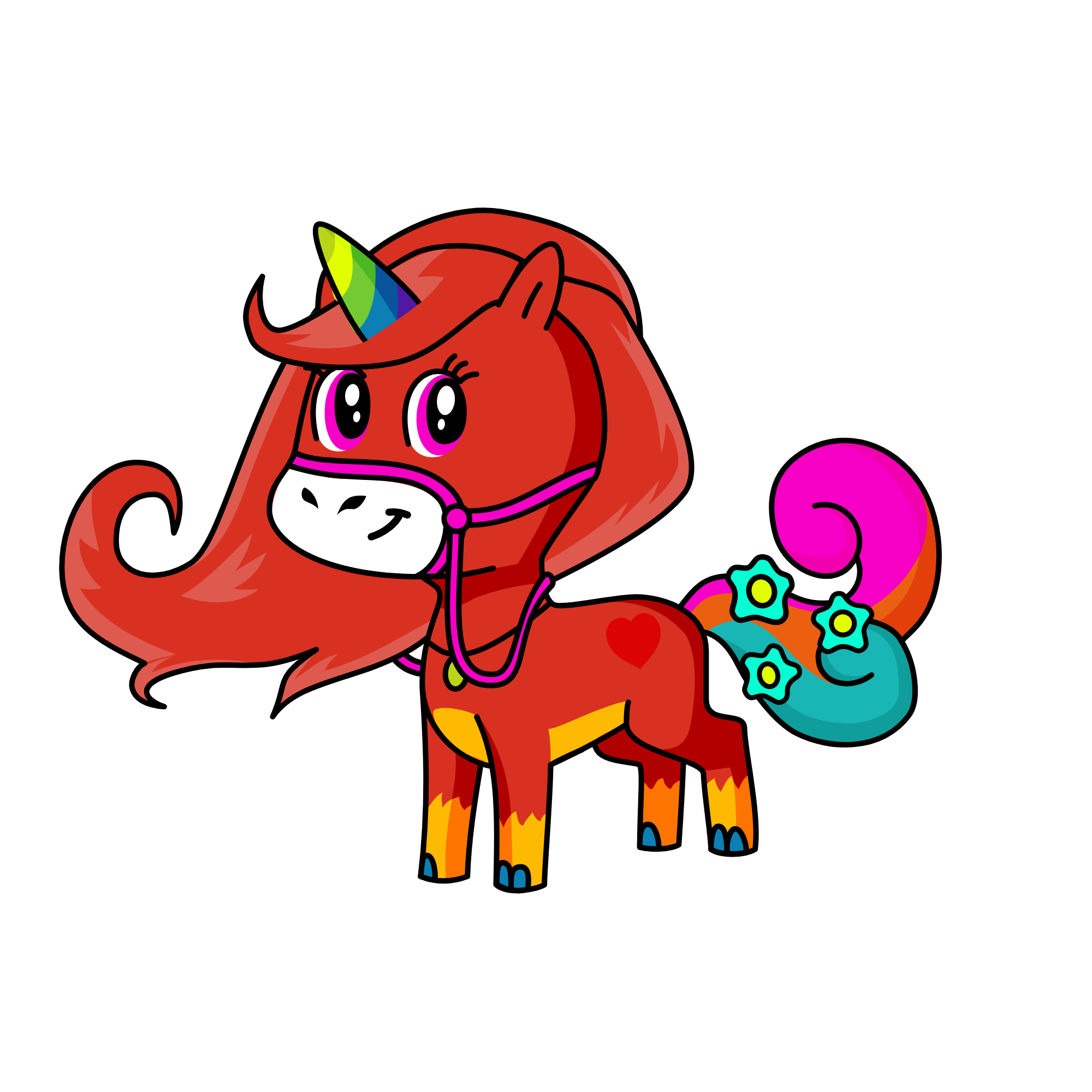la prinses, the unicorn