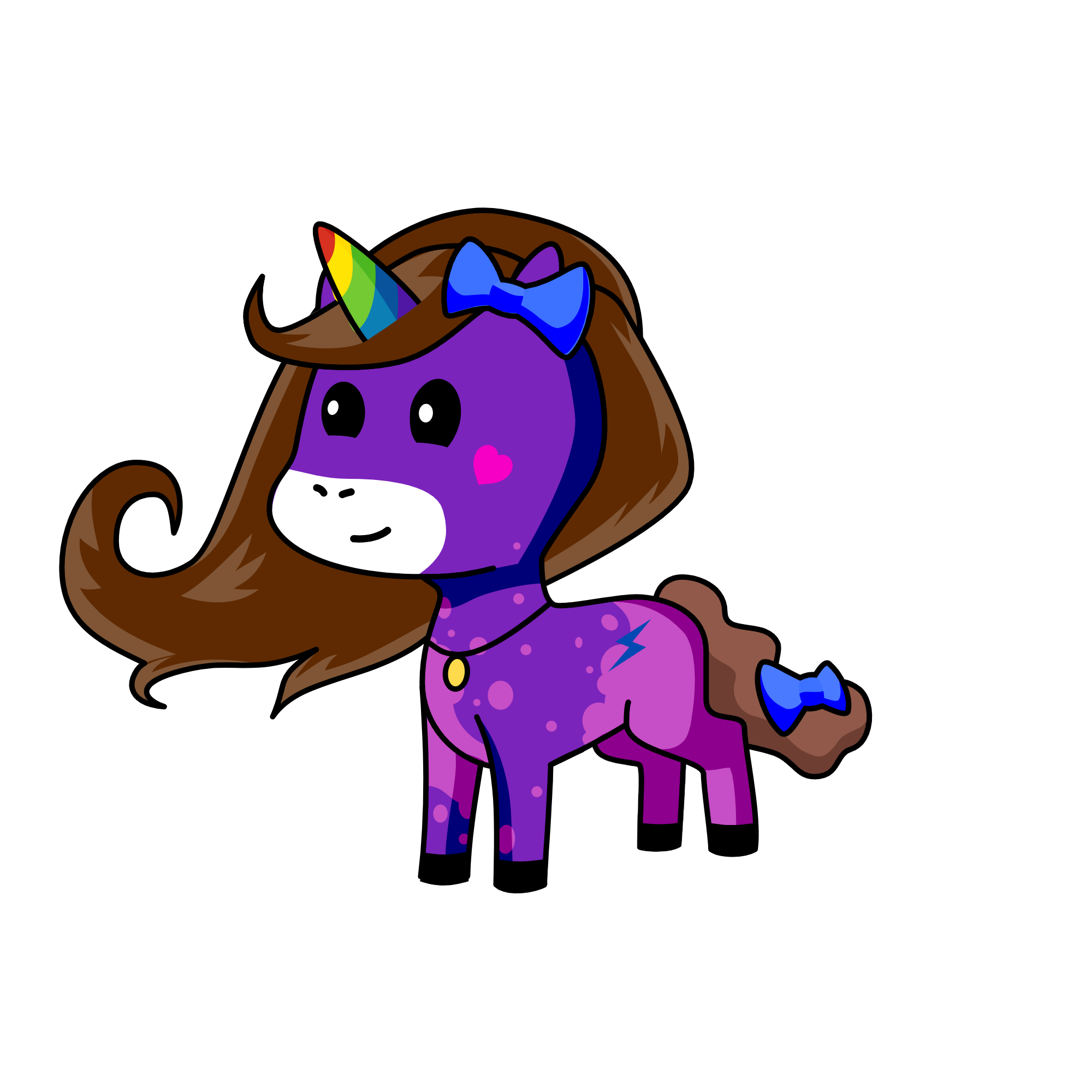 2end version of Brittany, the unicorn