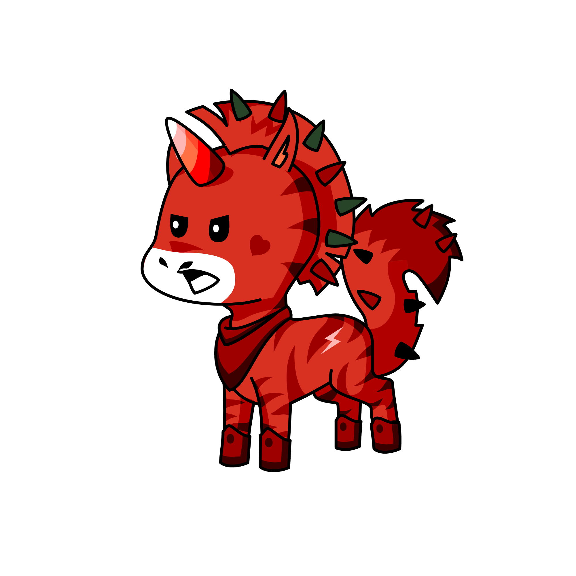 RED, the unicorn