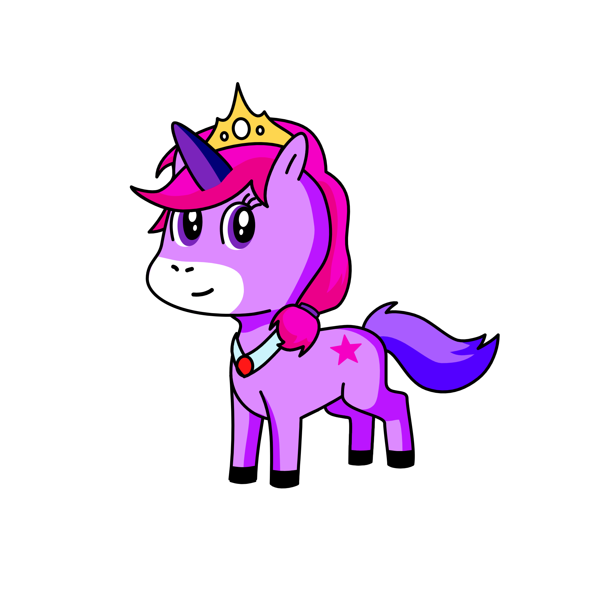 Twilight sparkle, the unicorn