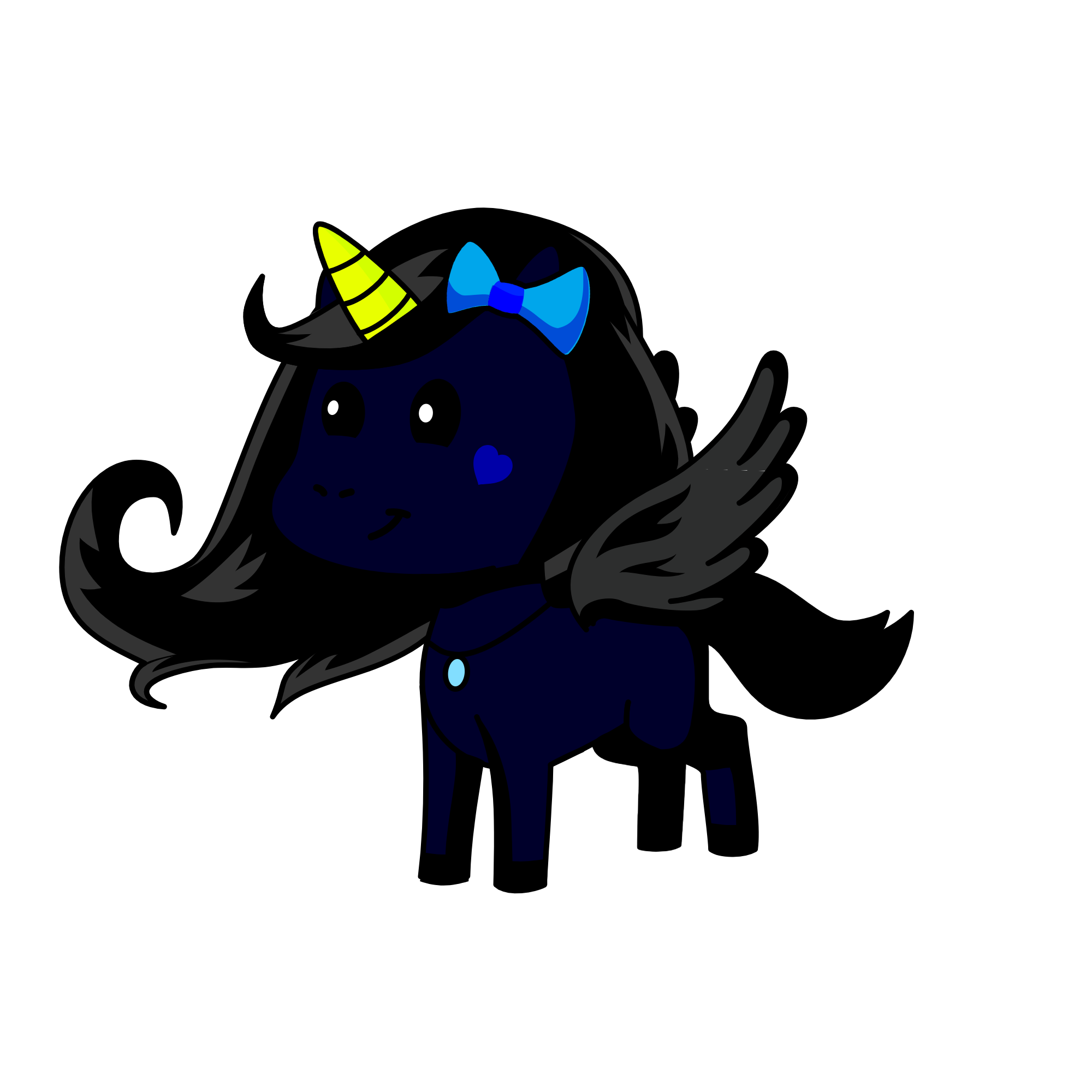 Shadow , the unicorn