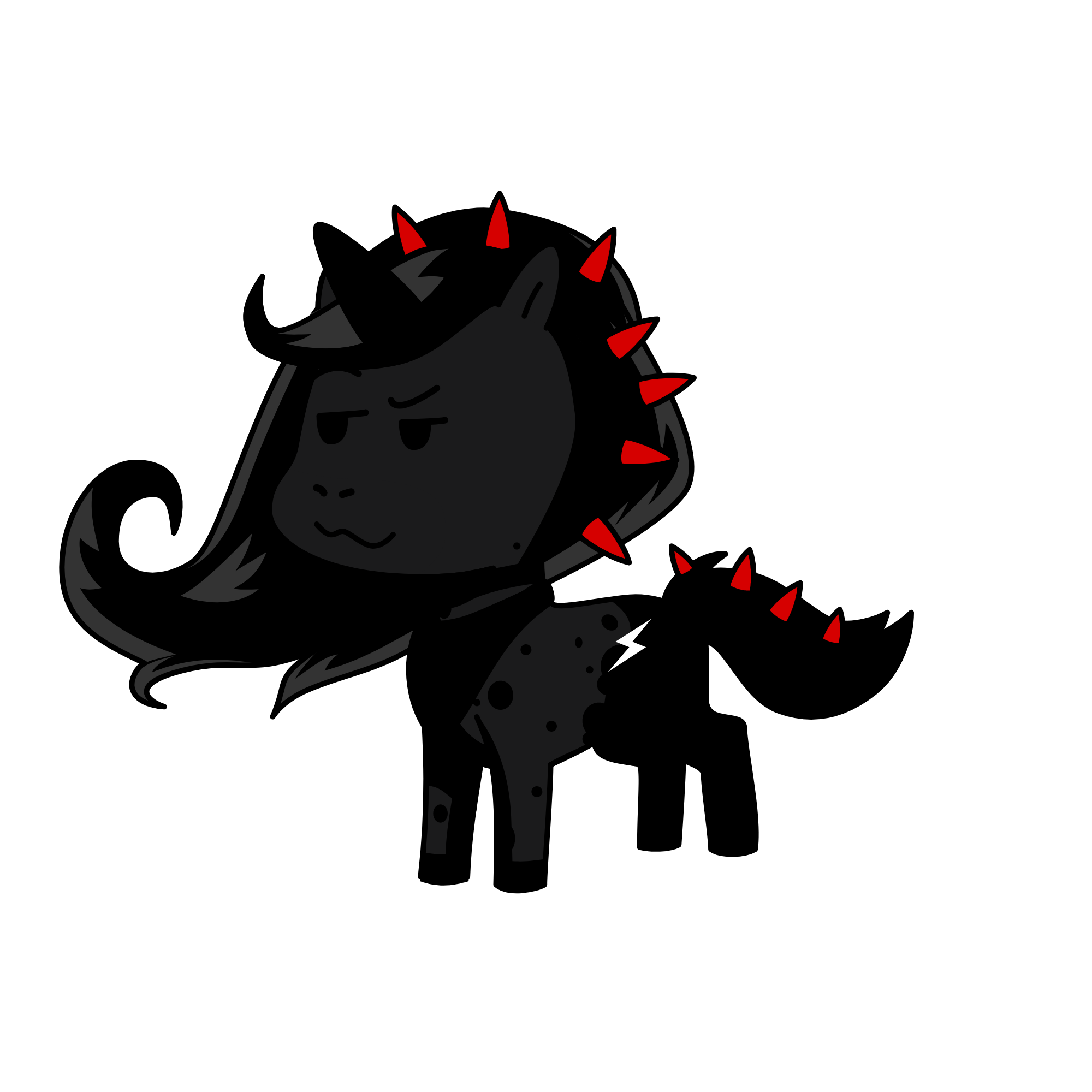 no u, the unicorn