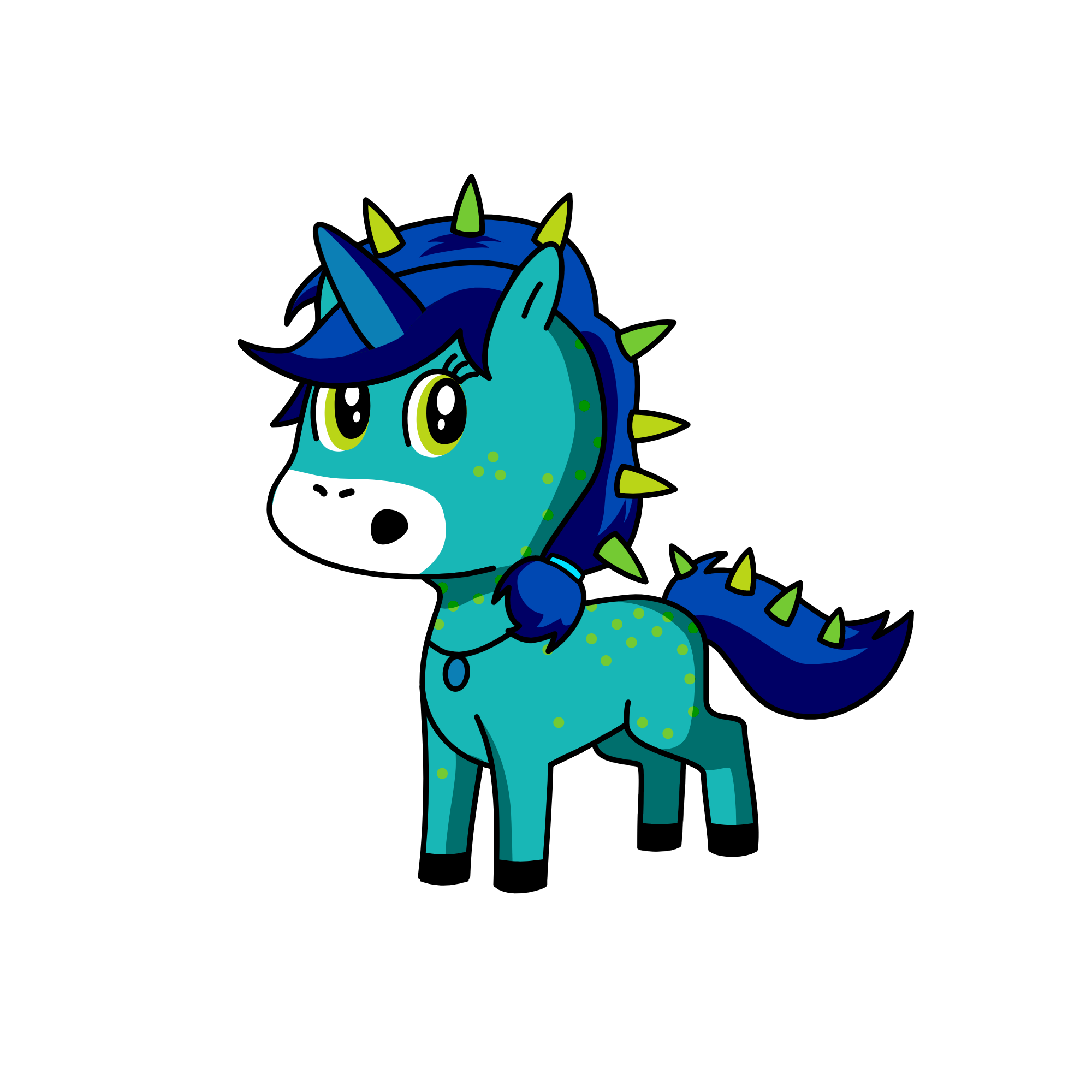 Aqua, the unicorn