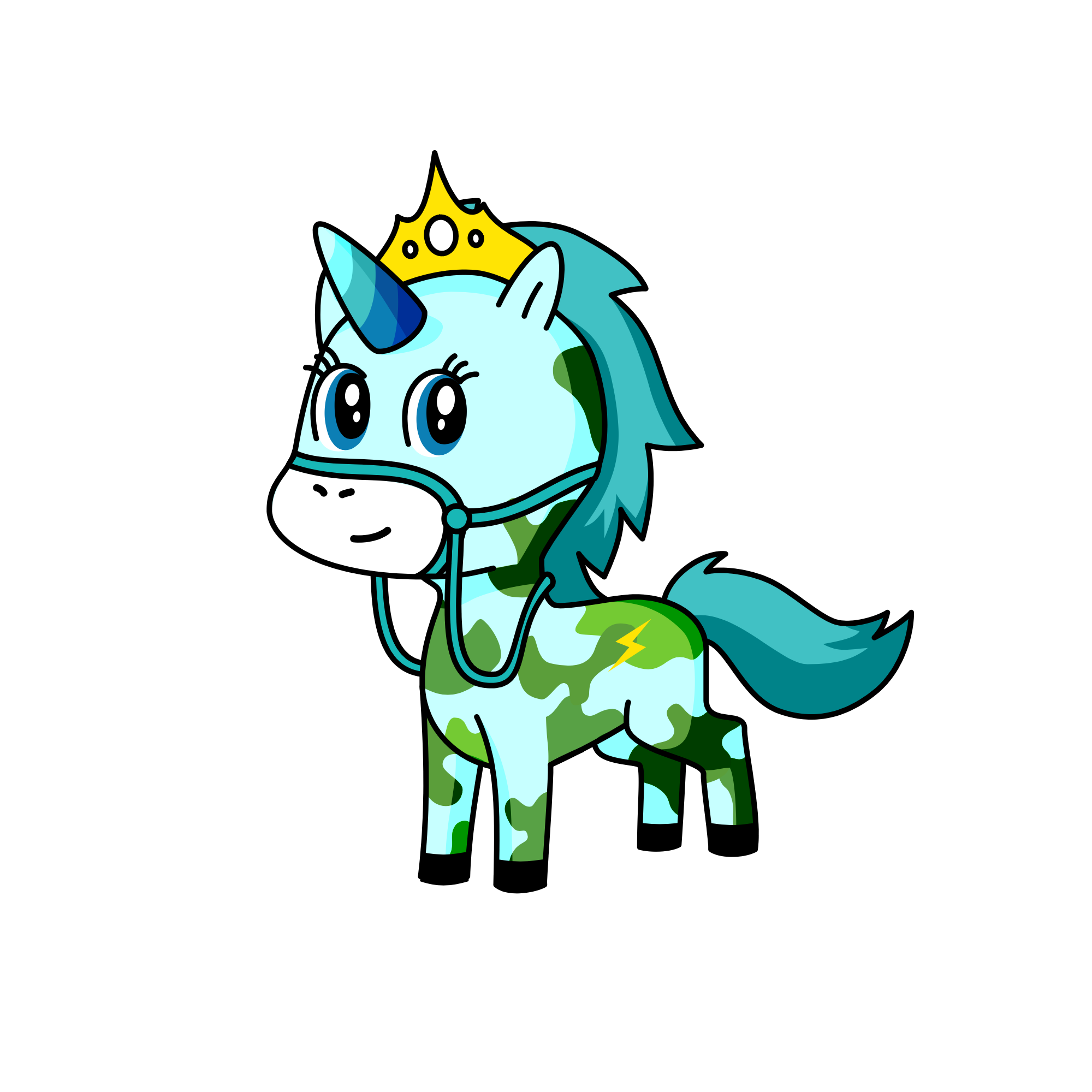 Aster, the unicorn