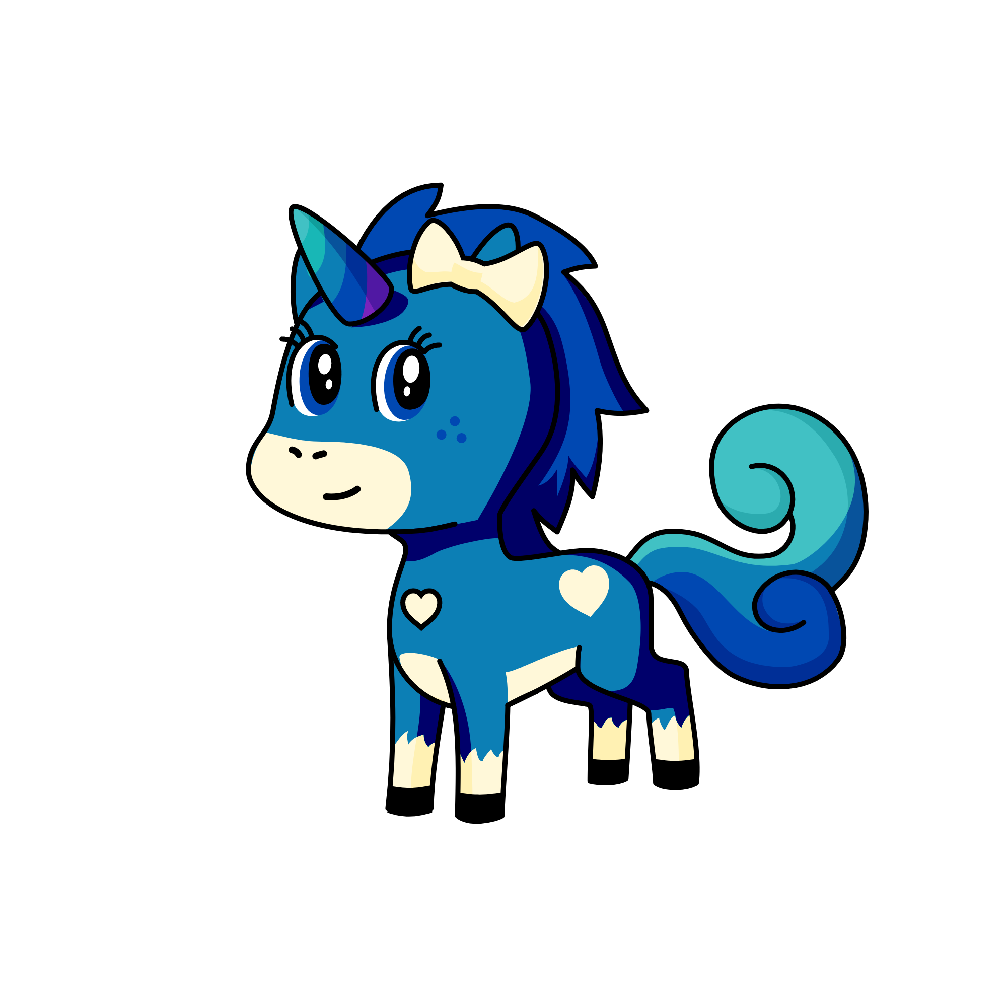 uno, the unicorn