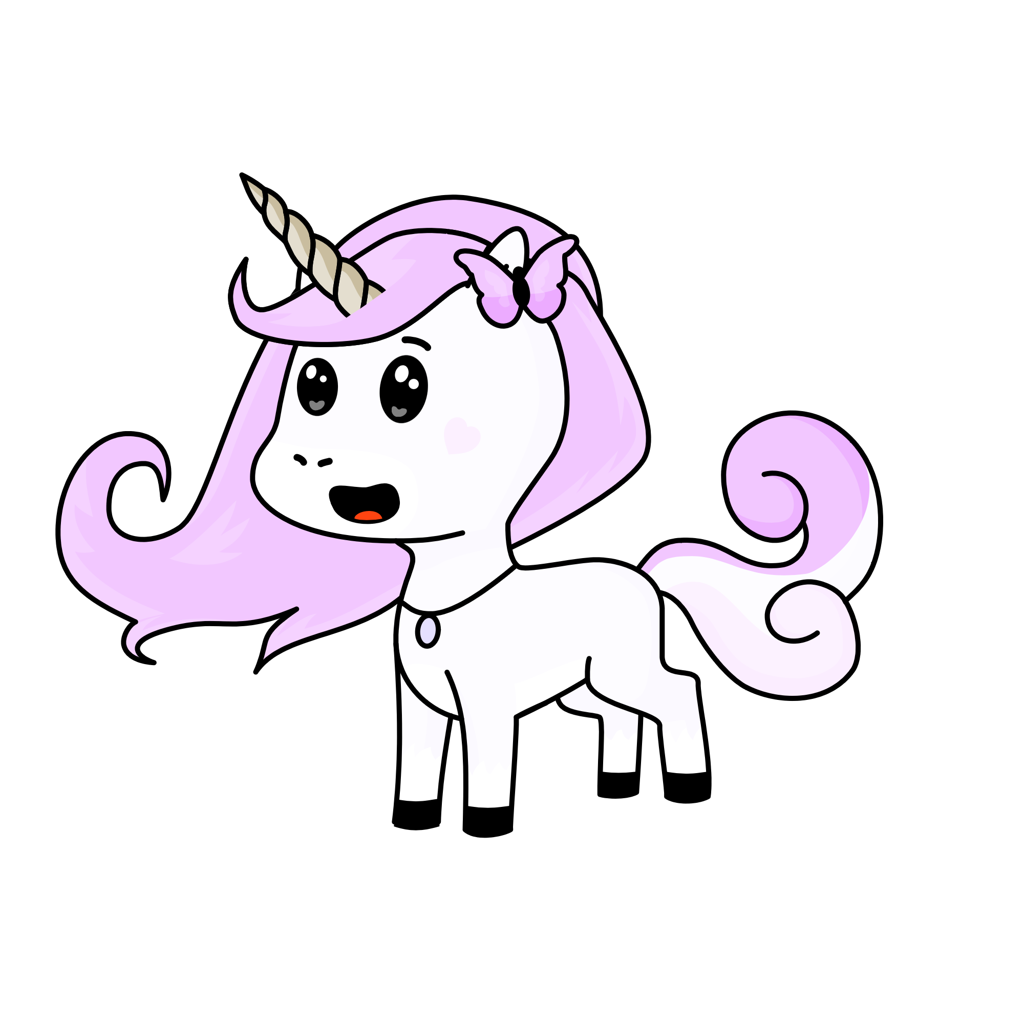 Amythest, the unicorn