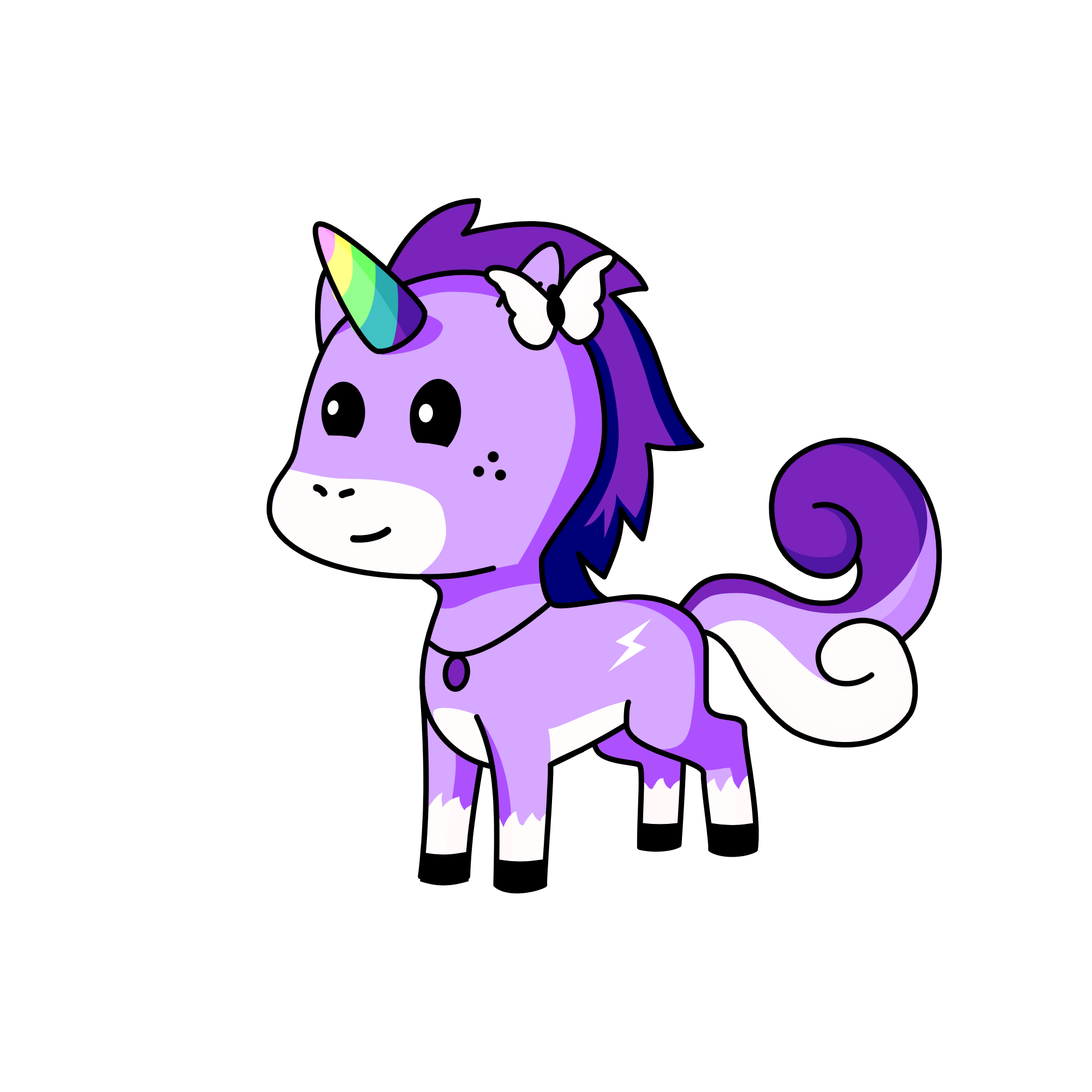 Luna, the unicorn