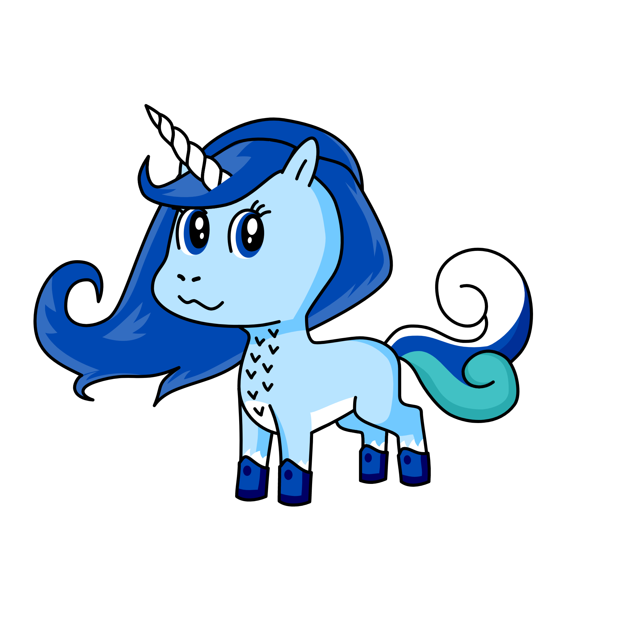 Frost Fury, the unicorn