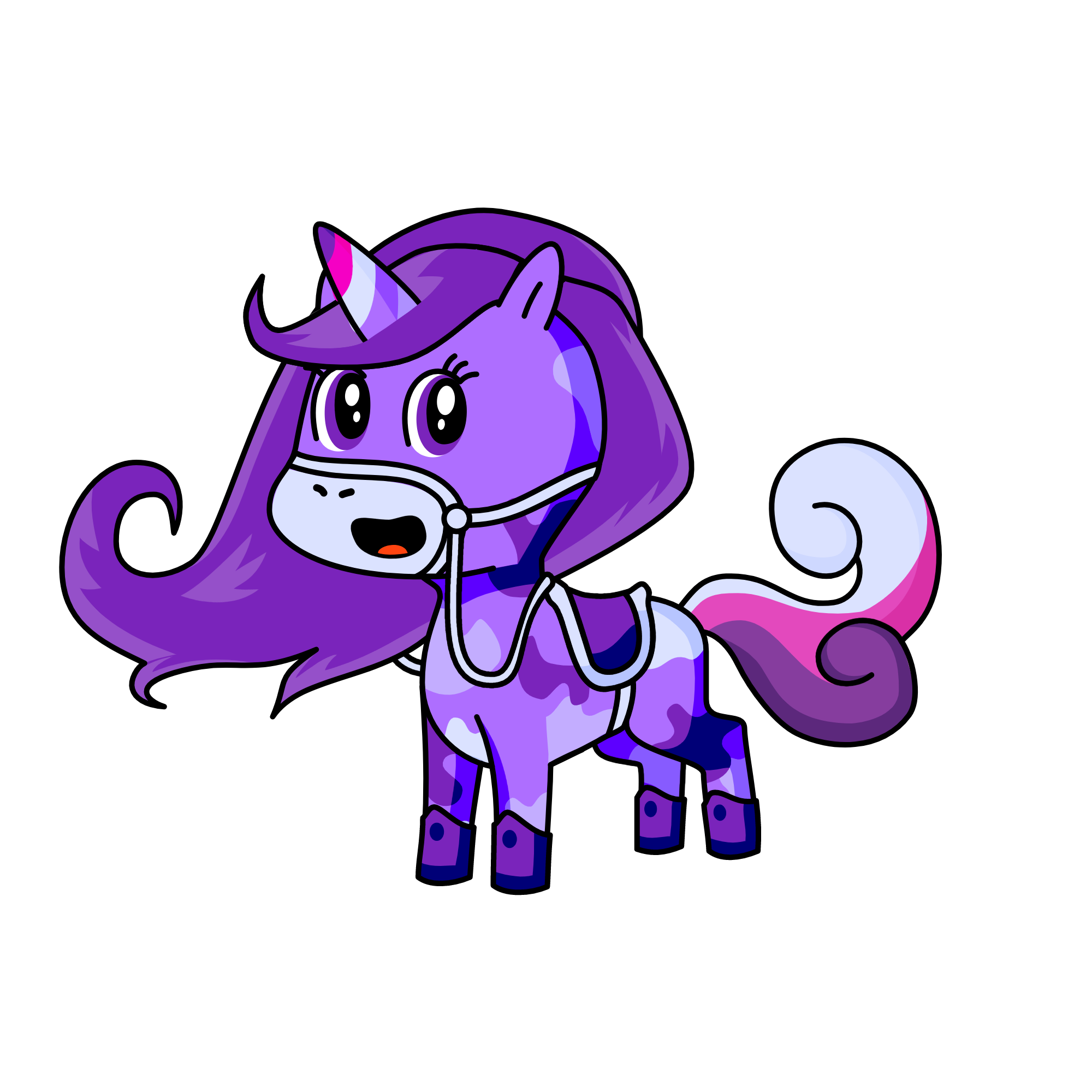 Midnight, the unicorn