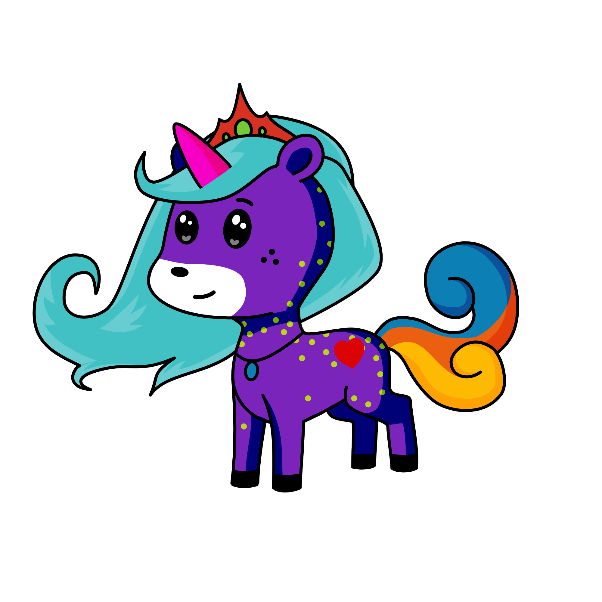 CUTE, the unicorn